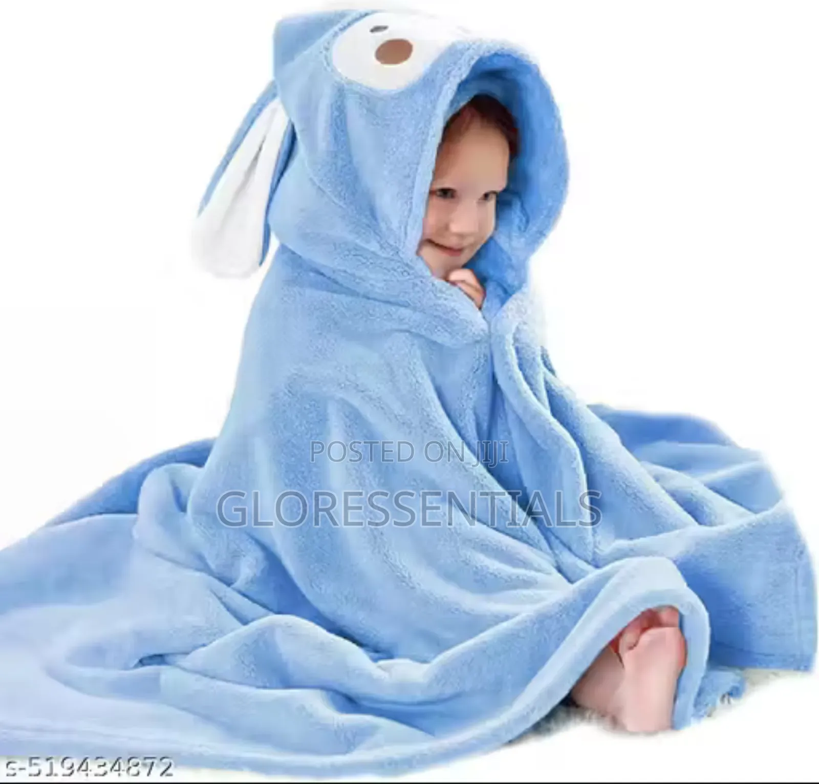 Children Bathrobe 
With Head Cover