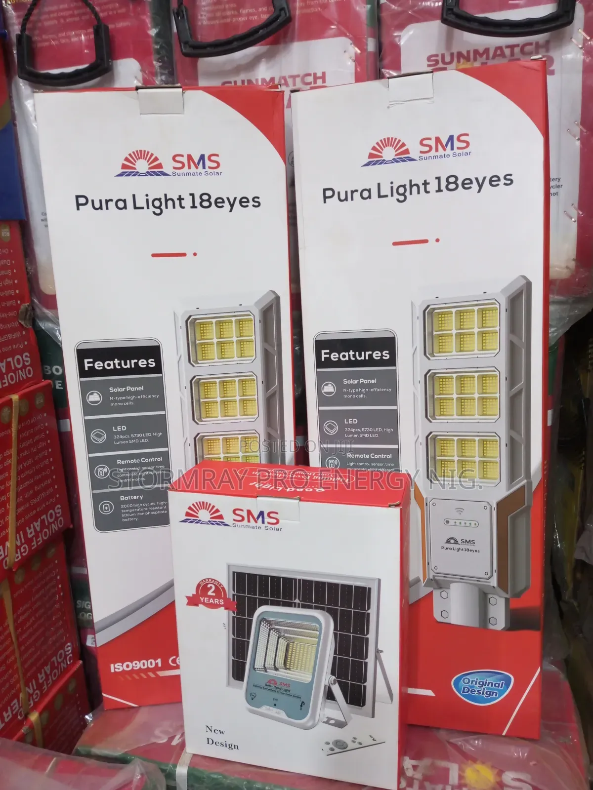 18 Eyes Sms Solar Lights