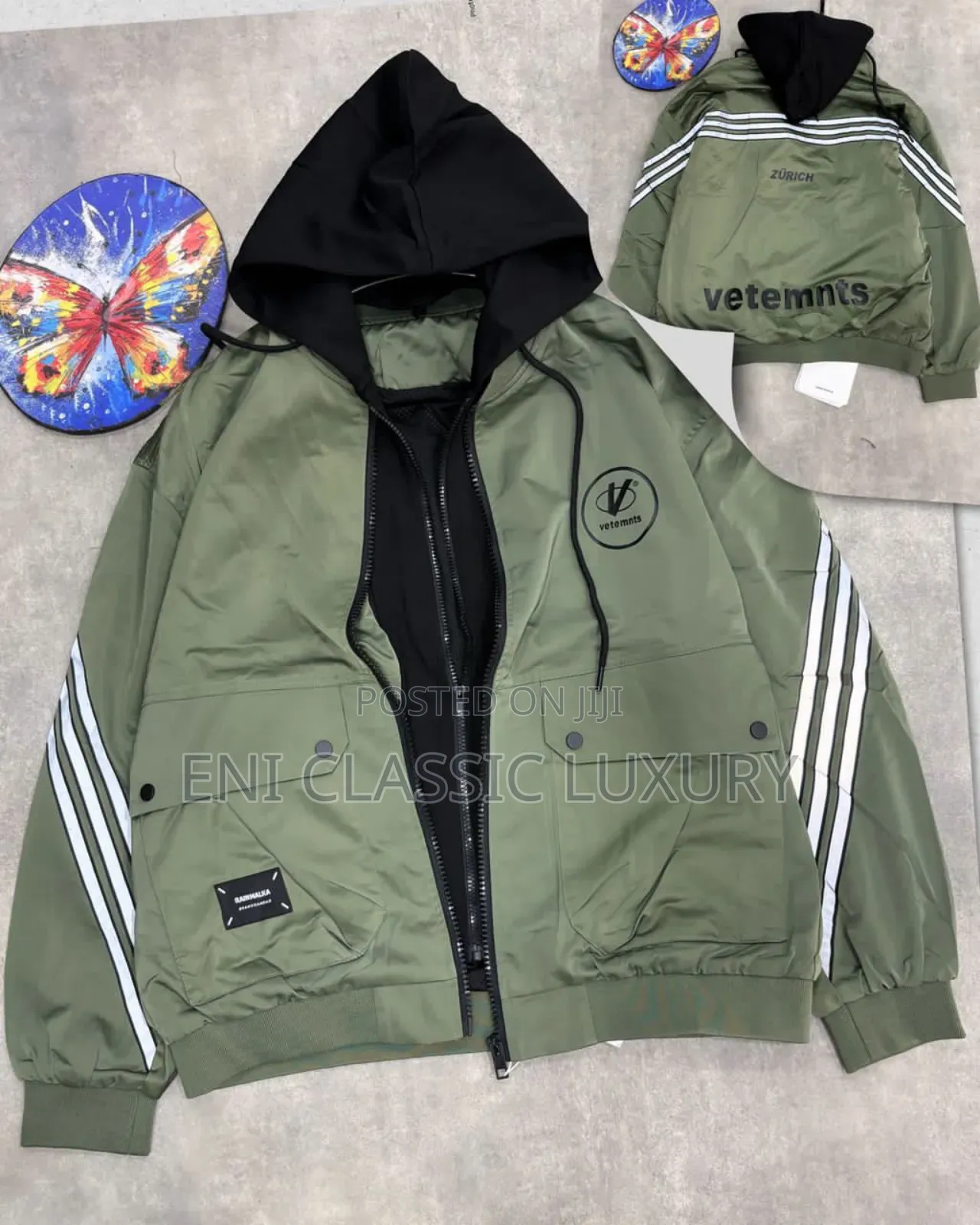 Pure Quality Luxury Cargo Jacket Well Branded