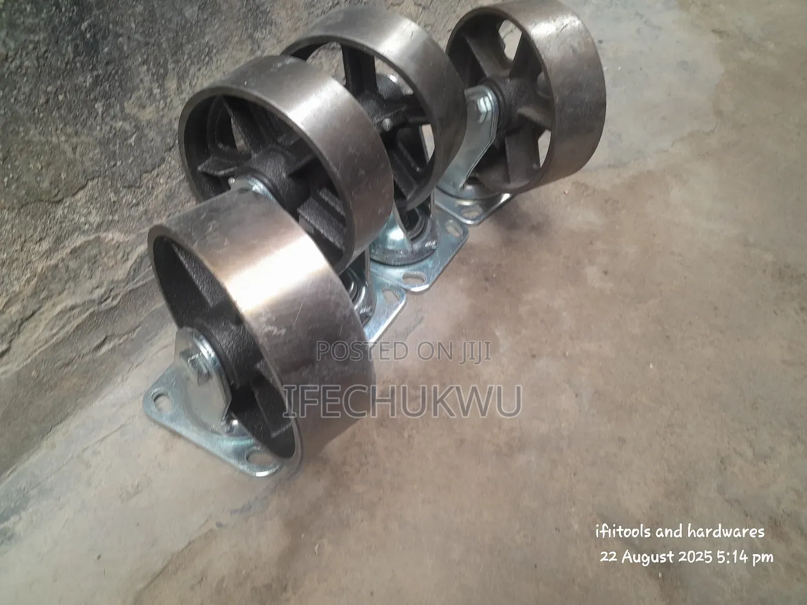 8inches Heavy-Duty Castor Wheel Iron Type