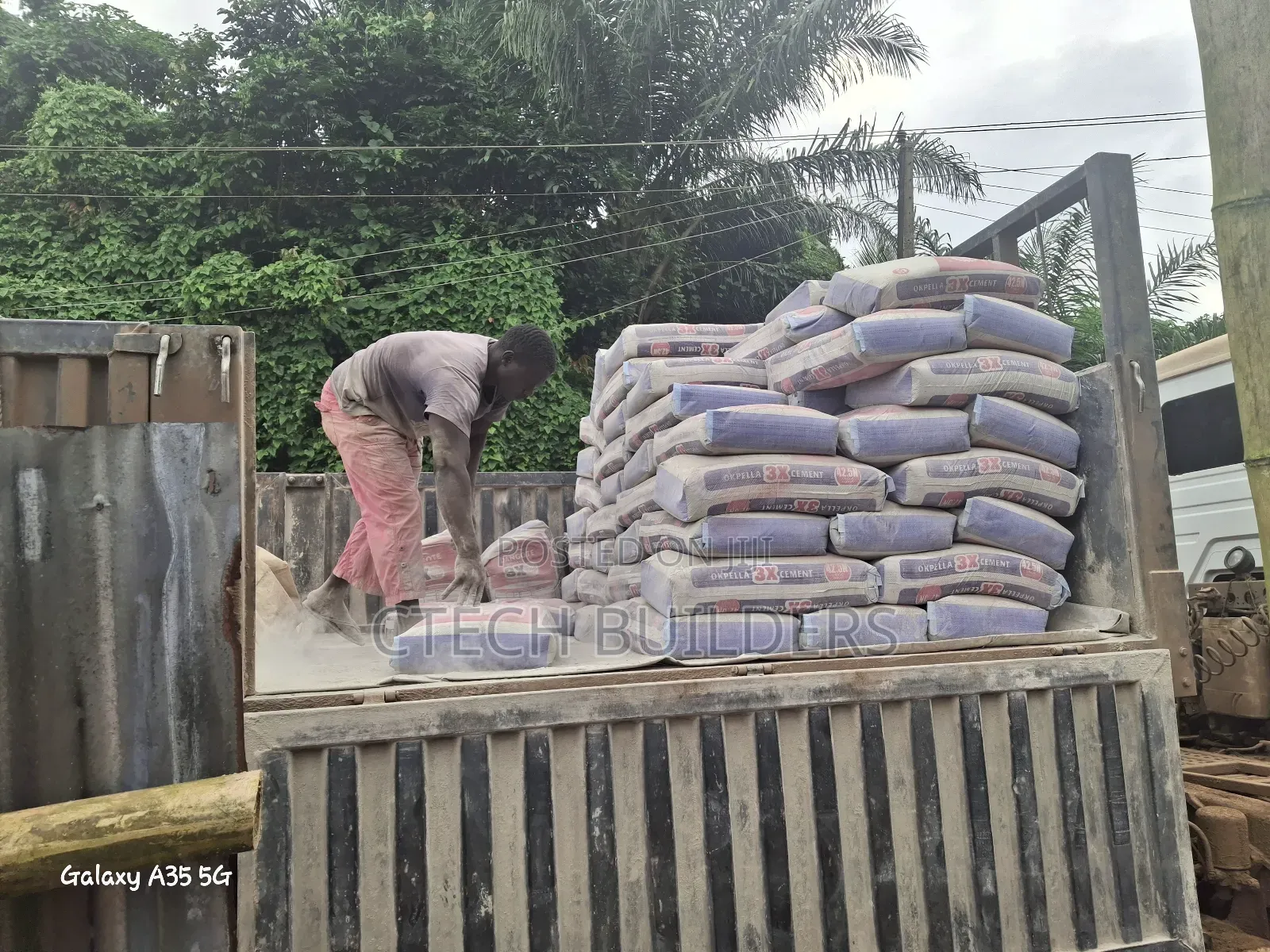 Trailer Load of Cement Only