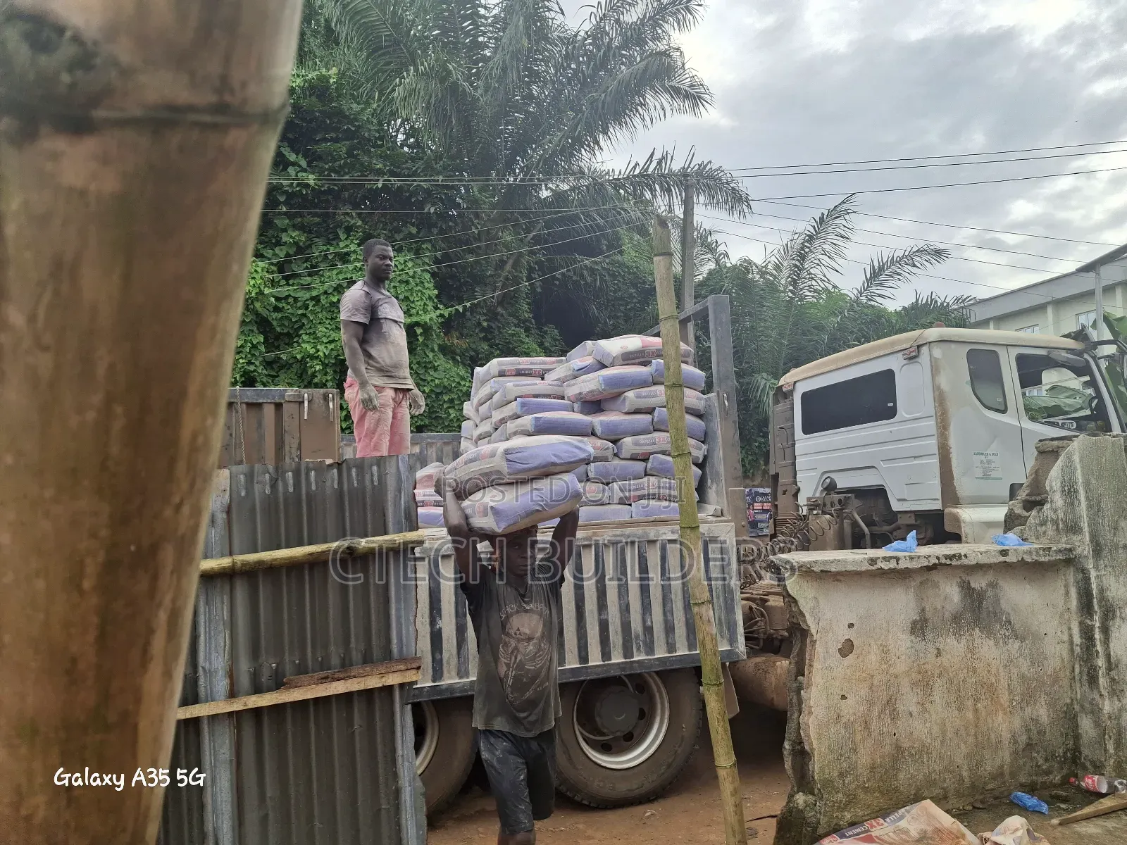 Trailer Load of Cement Only