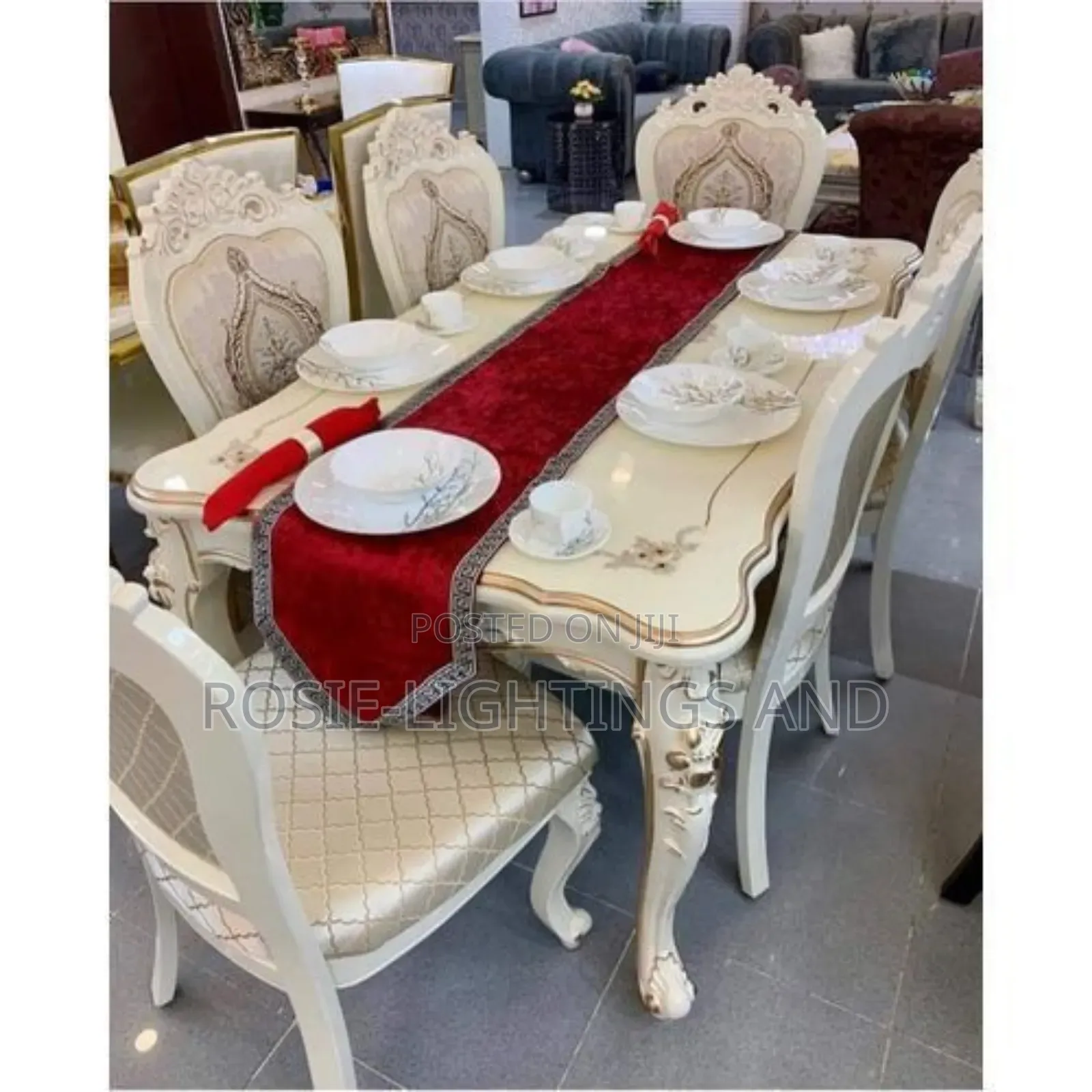 Royal Dinning Set of Table and 6 Chairs