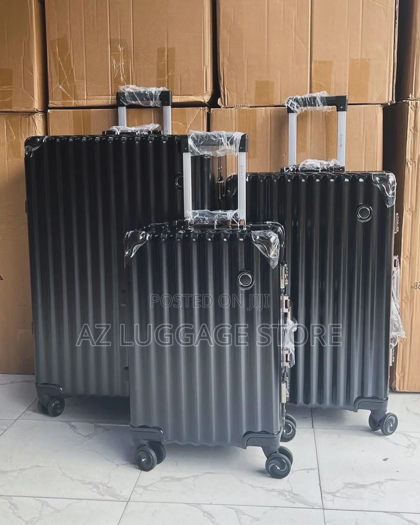 Set of 3 Aluminum Luxury Box