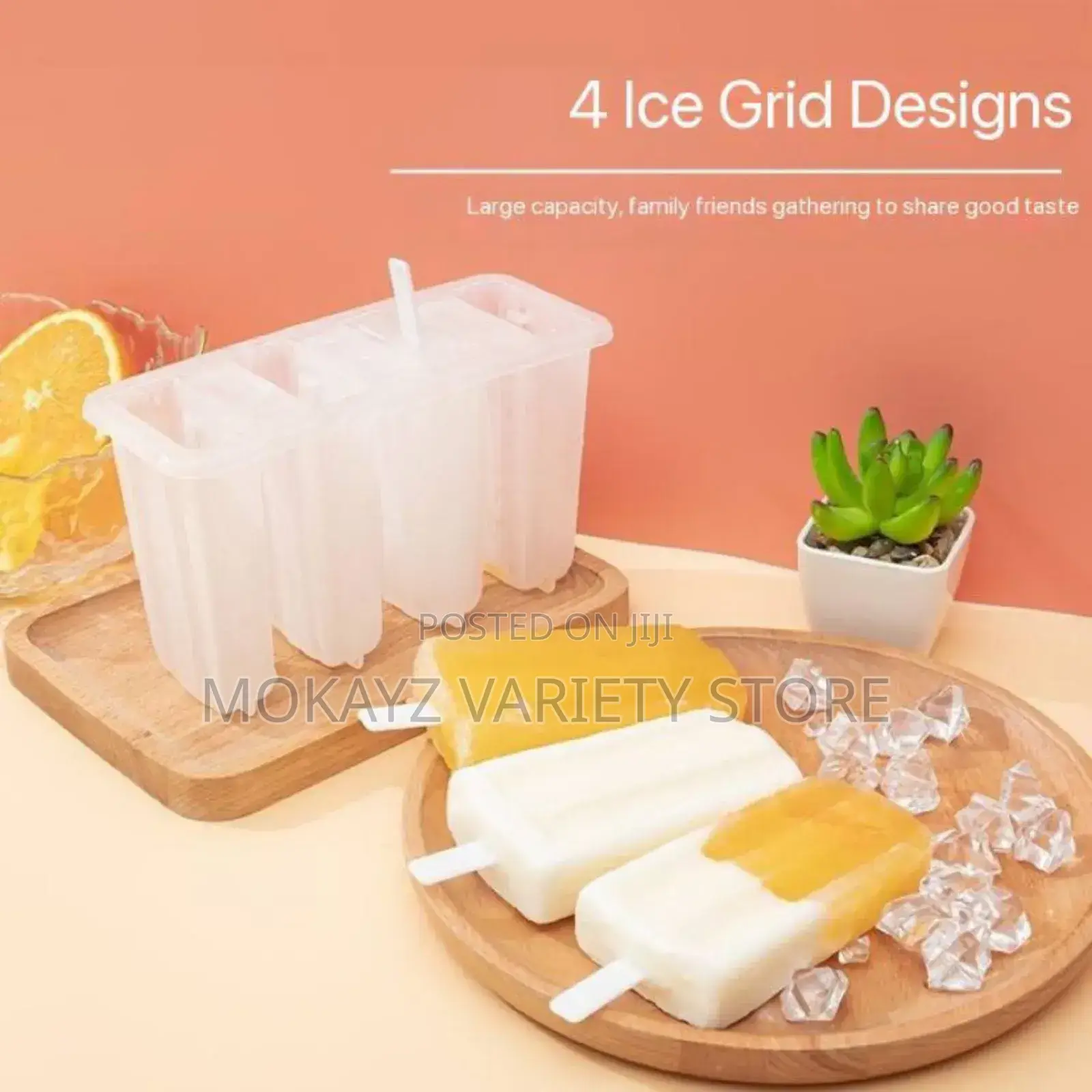 4pc Popsicle Ice Cream Mould(Bulk)