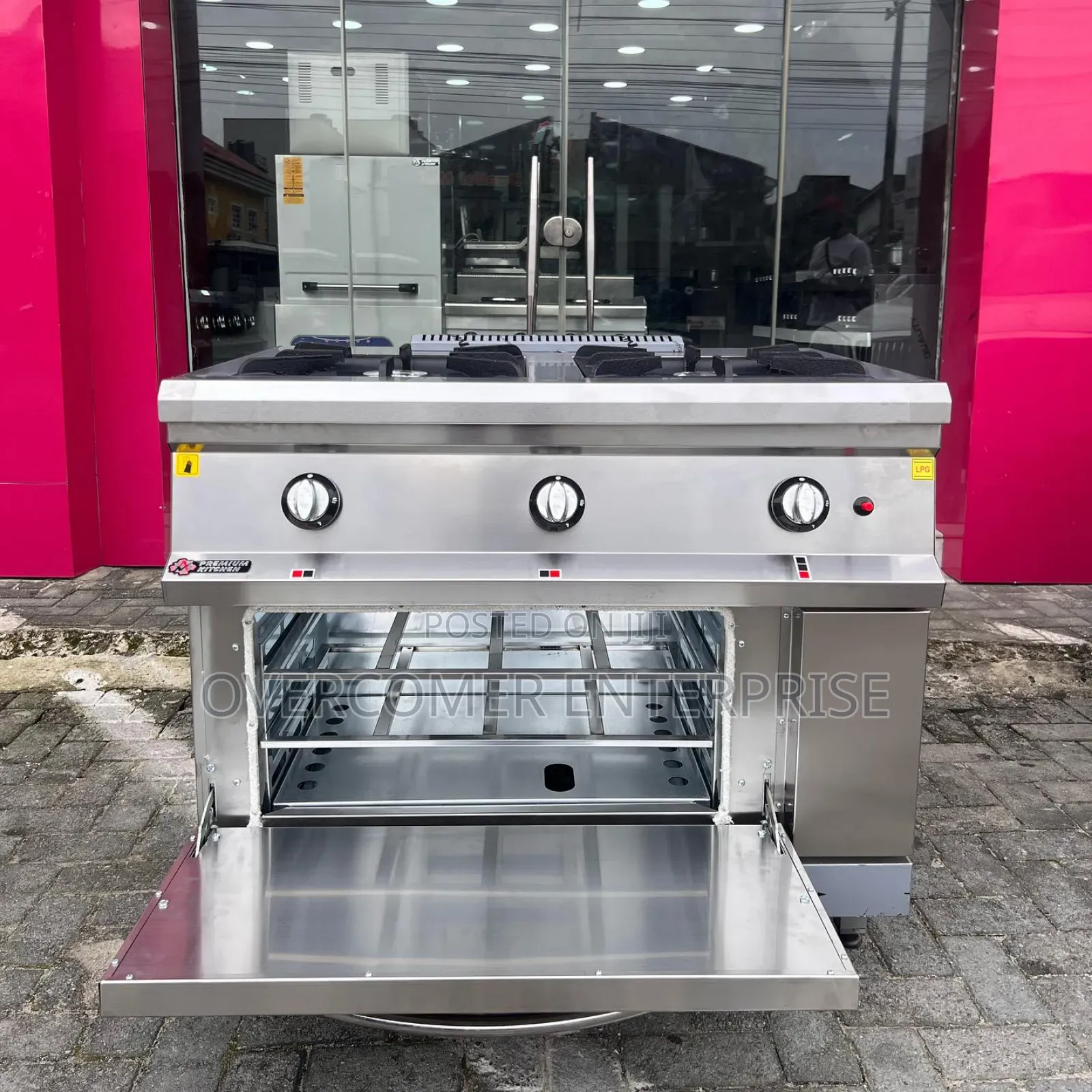 Commercial Gas Cooker 2 Burner With Oven