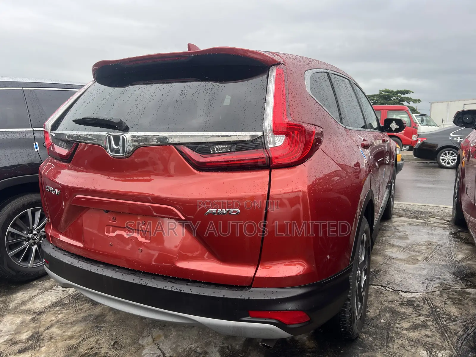 Honda CR-V 2018 Burgundy