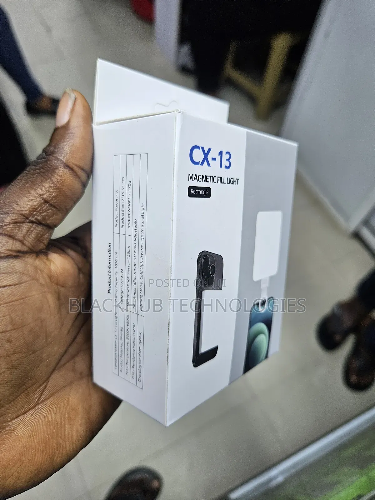 Cx-13 Magnetic Fill Light for Mobile Phone and Laptop