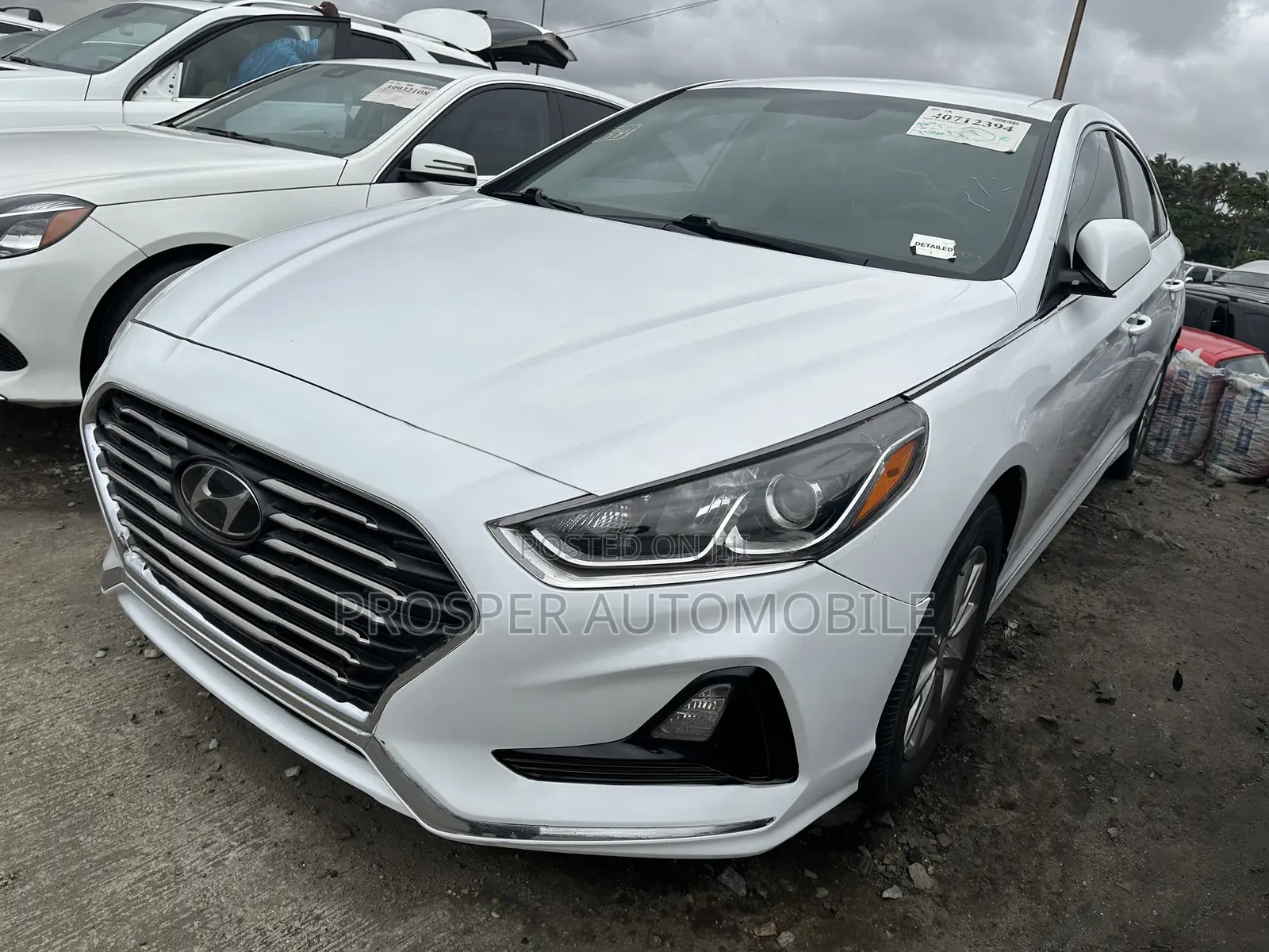 Hyundai Sonata SE 2019 White