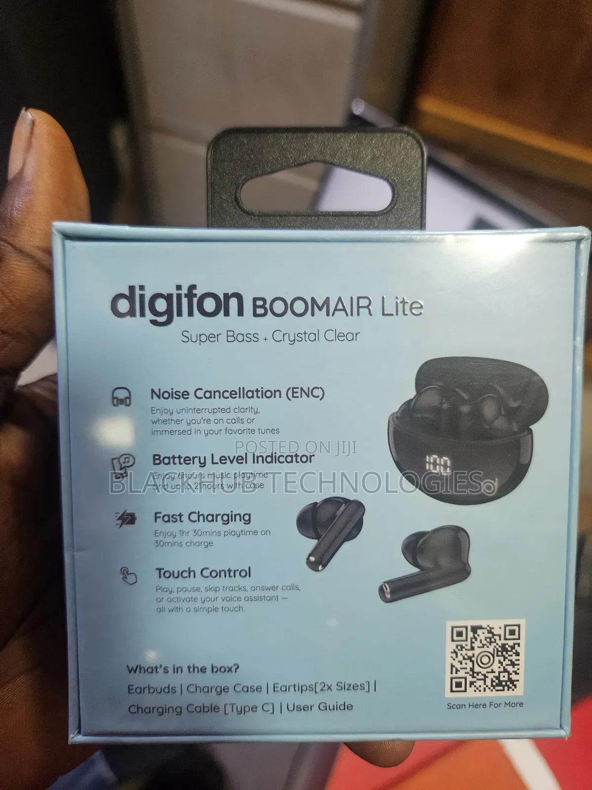 Digifon Boomair Lite
Enc Noise Cancellation