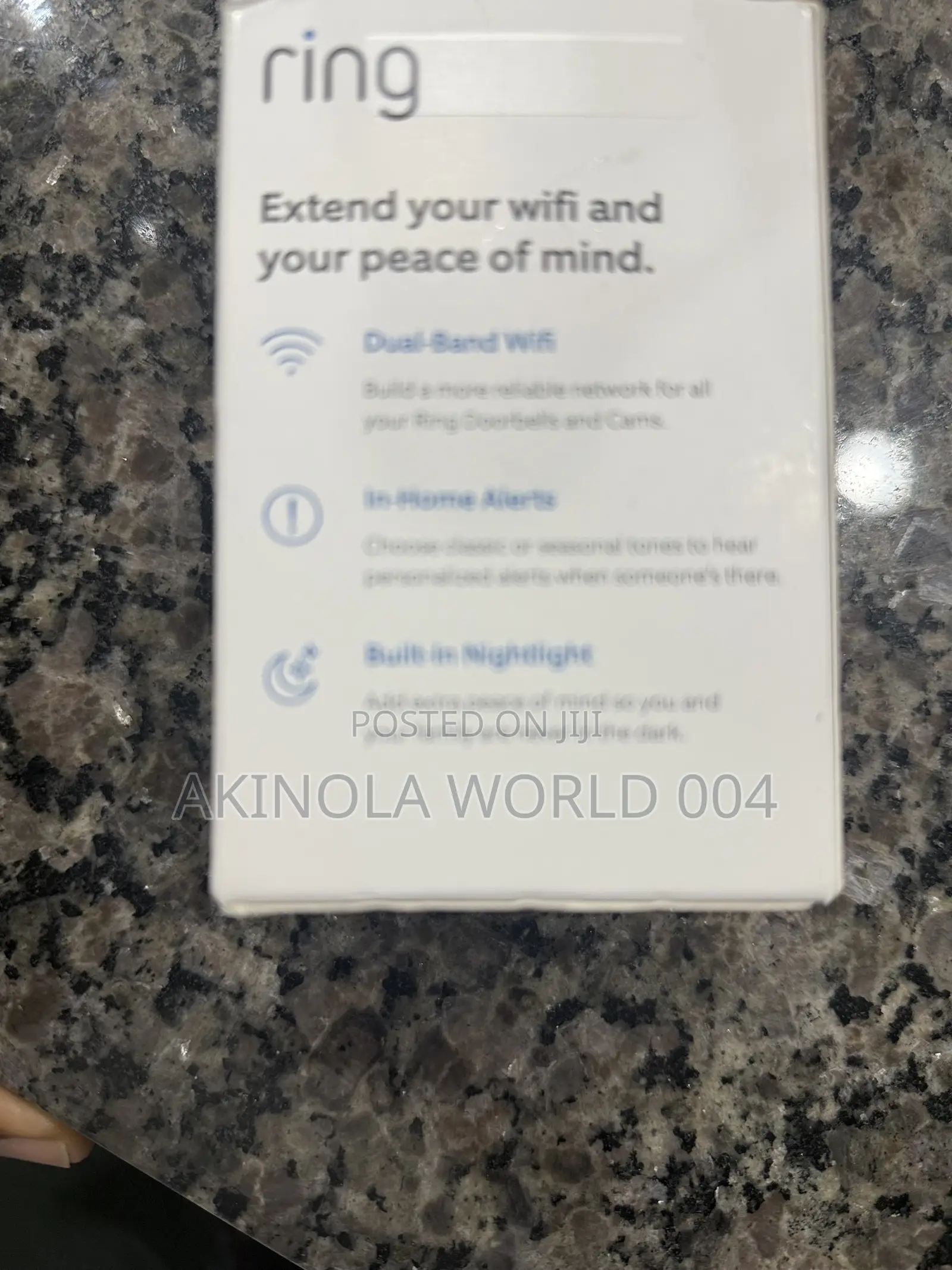 Brand New Original Ring Wifi Extender and Chime Pro