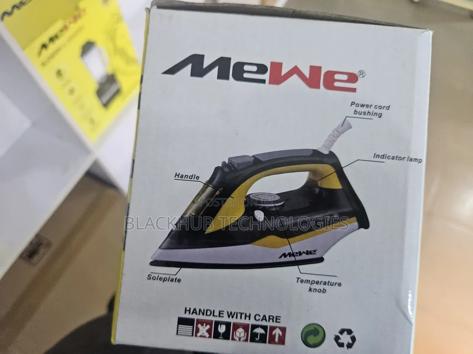 Mewe Electric Steam Pressing Iron Mwir-Si04y