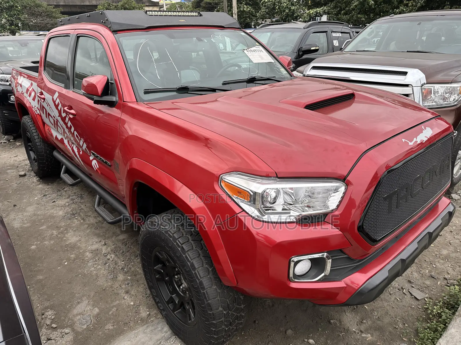 Toyota Tacoma TRD Sport 2017 Red