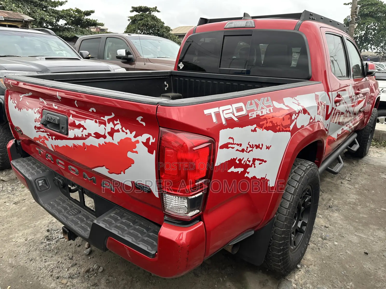 Toyota Tacoma TRD Sport 2017 Red
