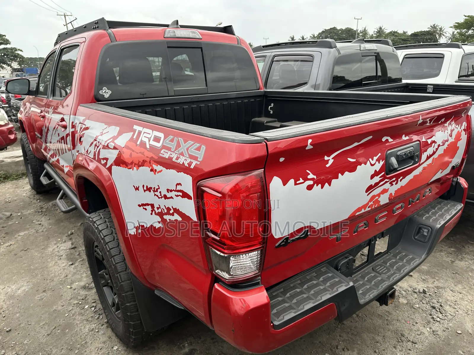 Toyota Tacoma TRD Sport 2017 Red