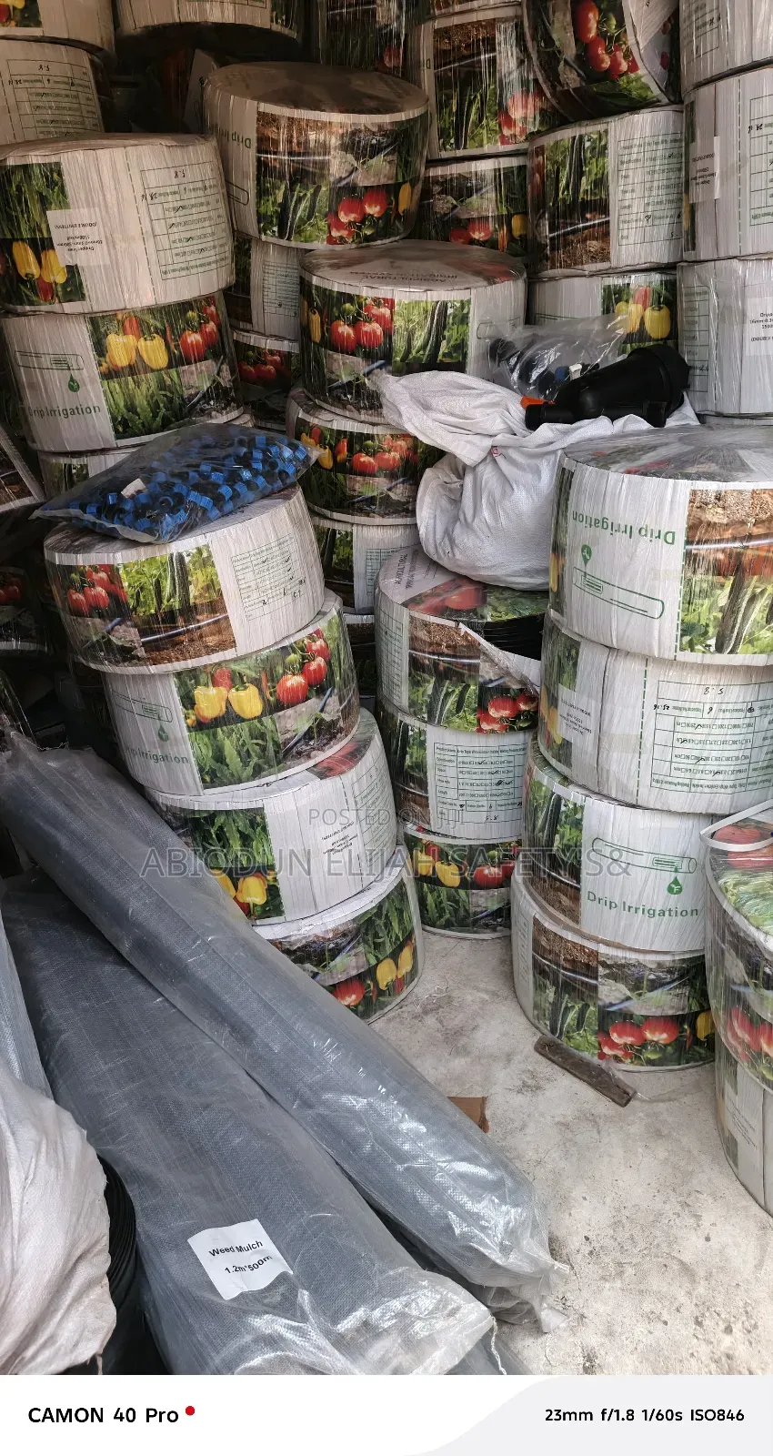 Irrigation Drip Tape 16mm-0.2mm by 50cm by 2000 Meters