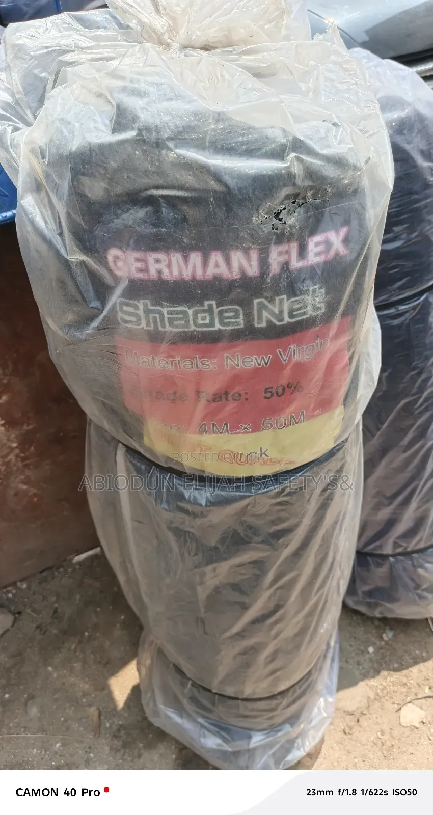 Green House Shade Net 4meters Width by 50metets Length(50%)