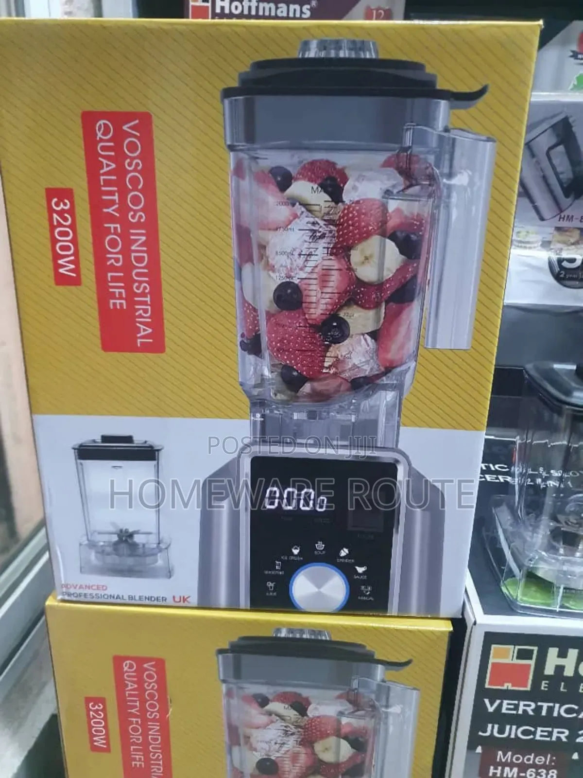 Voscos 3litre Commercial Power Blender 3200watts (German Grade)