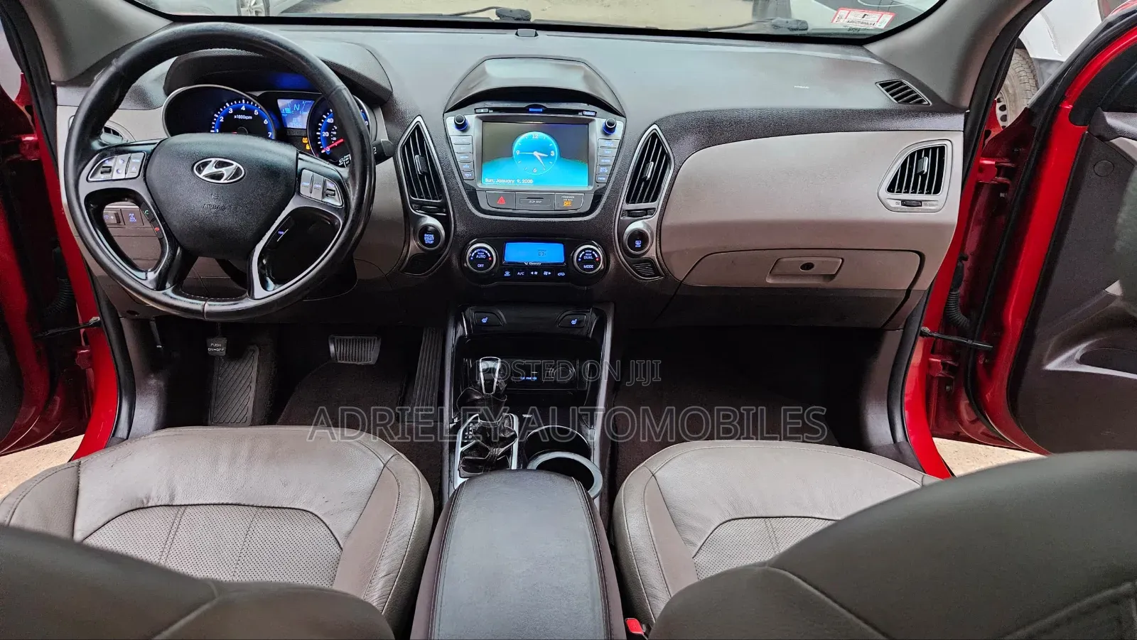 Hyundai Tucson Limited AWD 2015 Burgundy