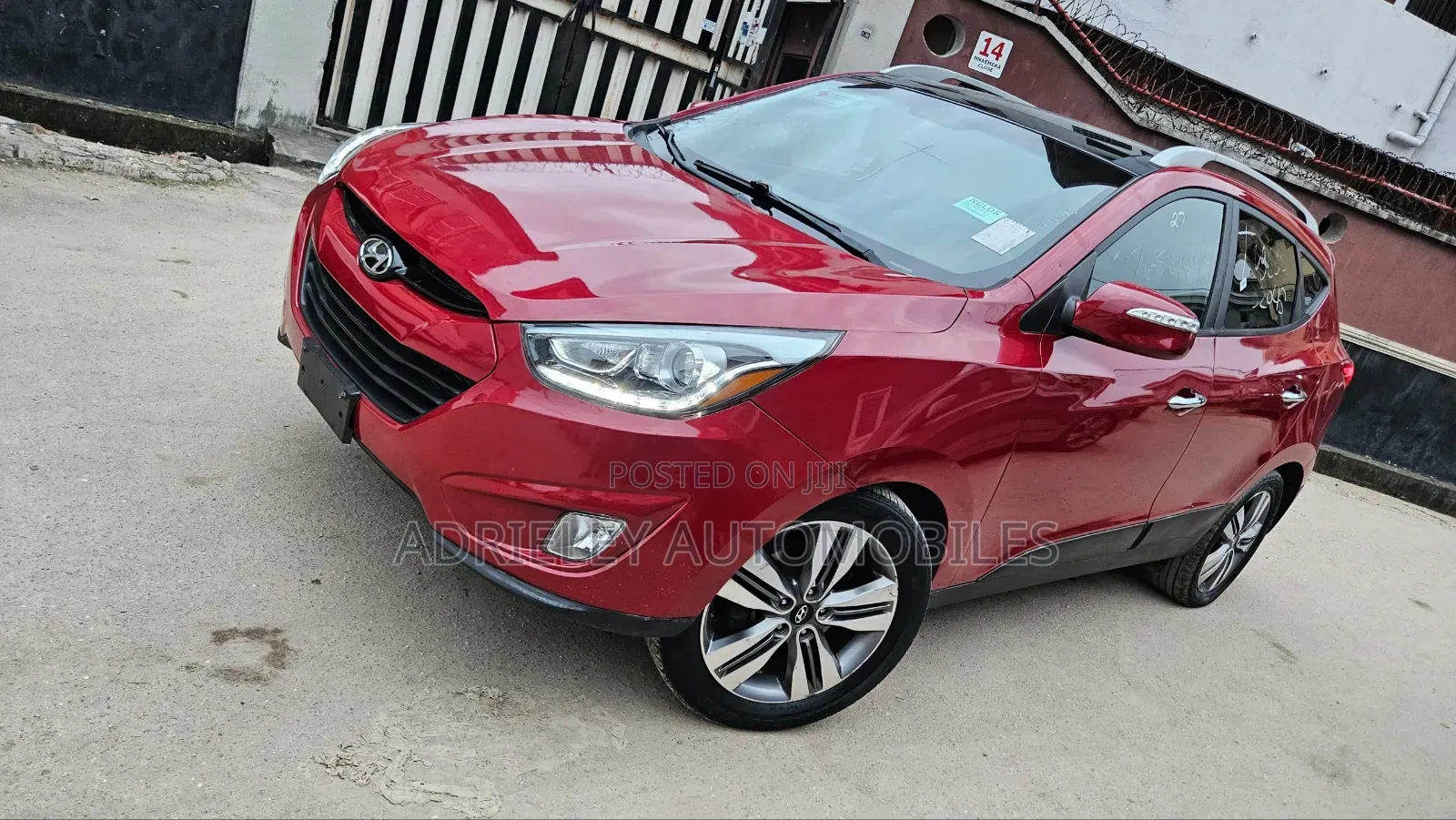 Hyundai Tucson Limited AWD 2015 Burgundy