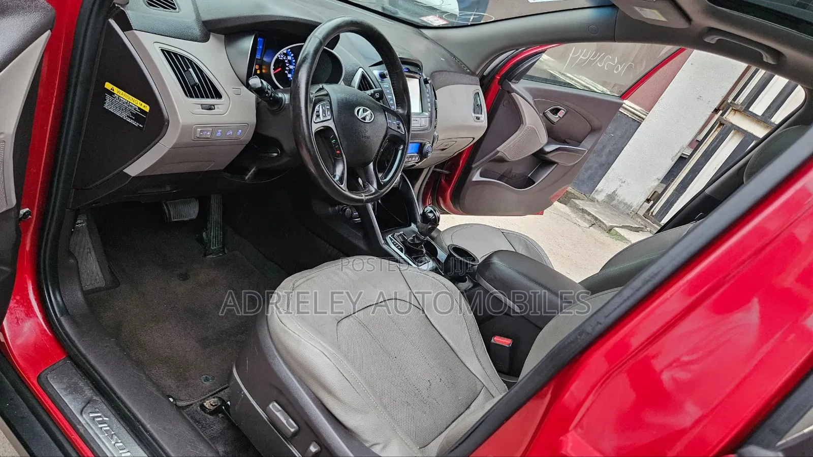 Hyundai Tucson Limited AWD 2015 Burgundy