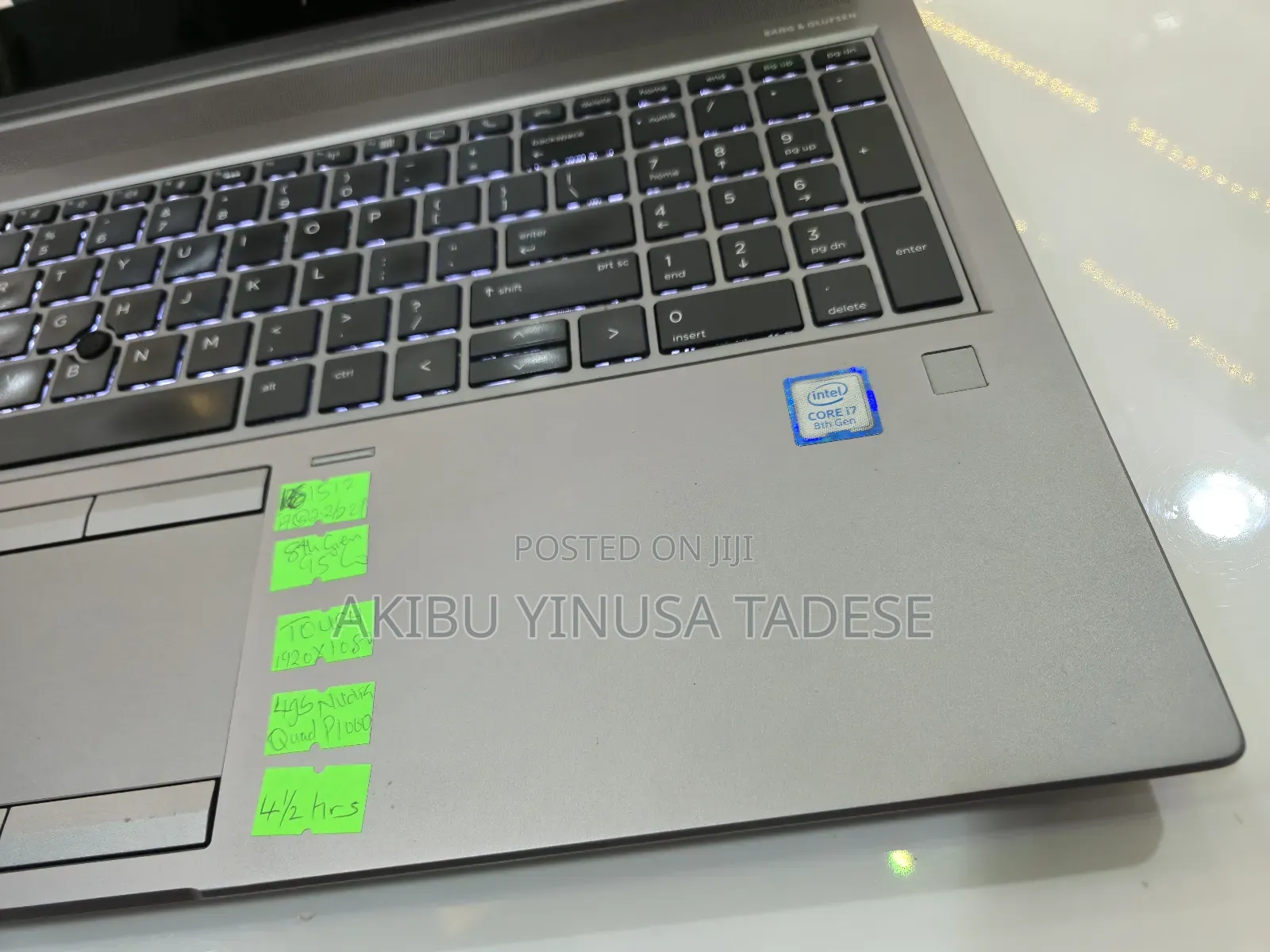 Laptop HP ZBook 15 32GB Intel Core I7 SSD 512GB