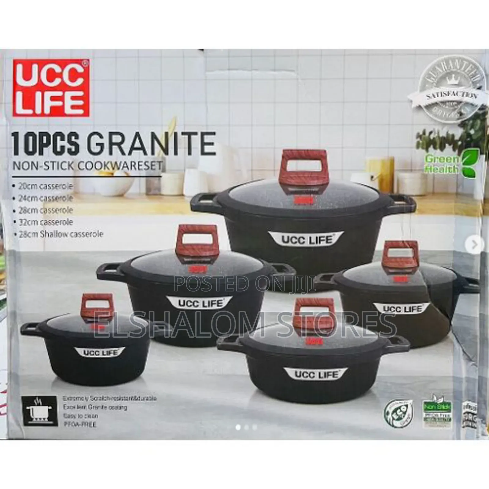 Granite 14pcs Non Stick Pot
