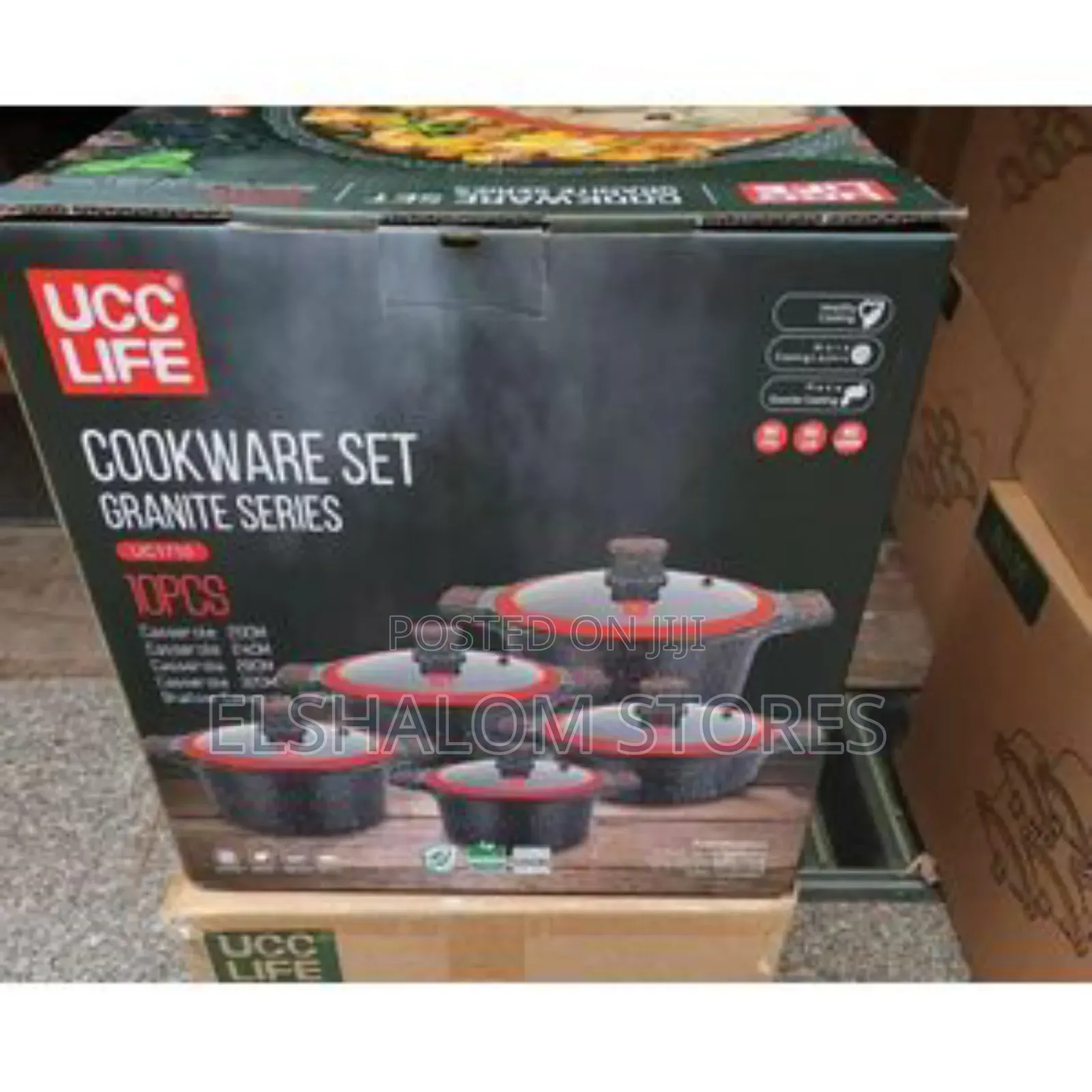 Granite 14pcs Non Stick Pot
