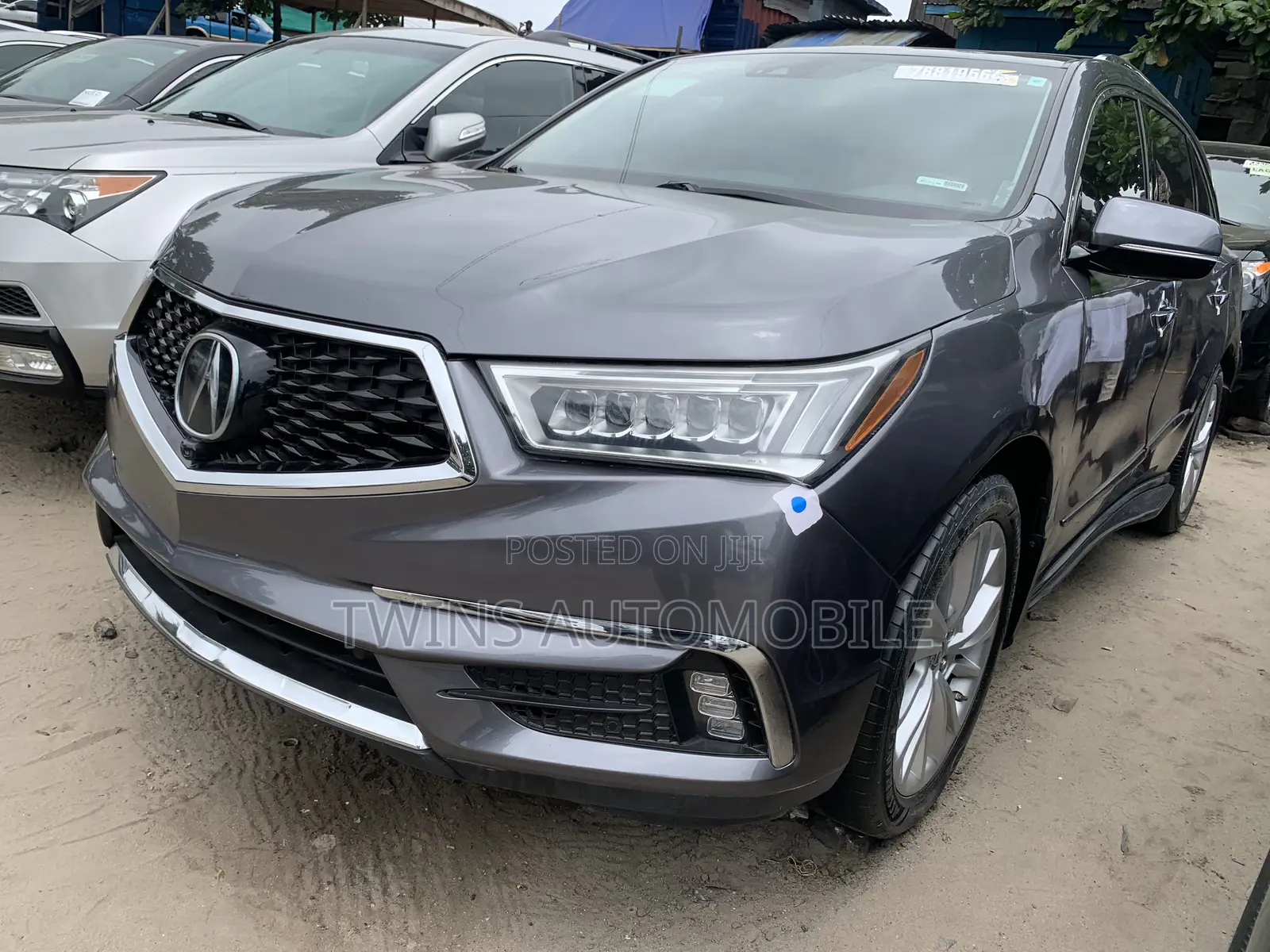 Acura MDX w/Advance & Ent. Pkgs SH-AWD 2018 Gray