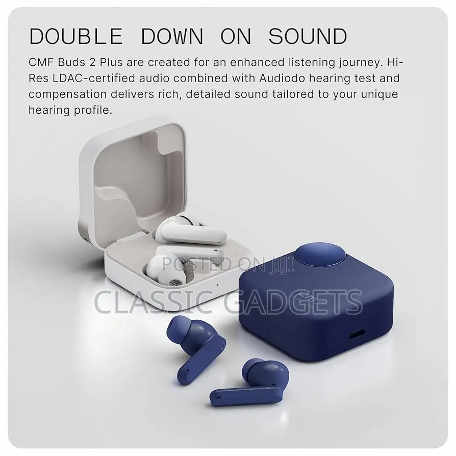 CMF Buds 2 Plus 2025 New Wireless Earbuds Adaptive Noise Cancelling