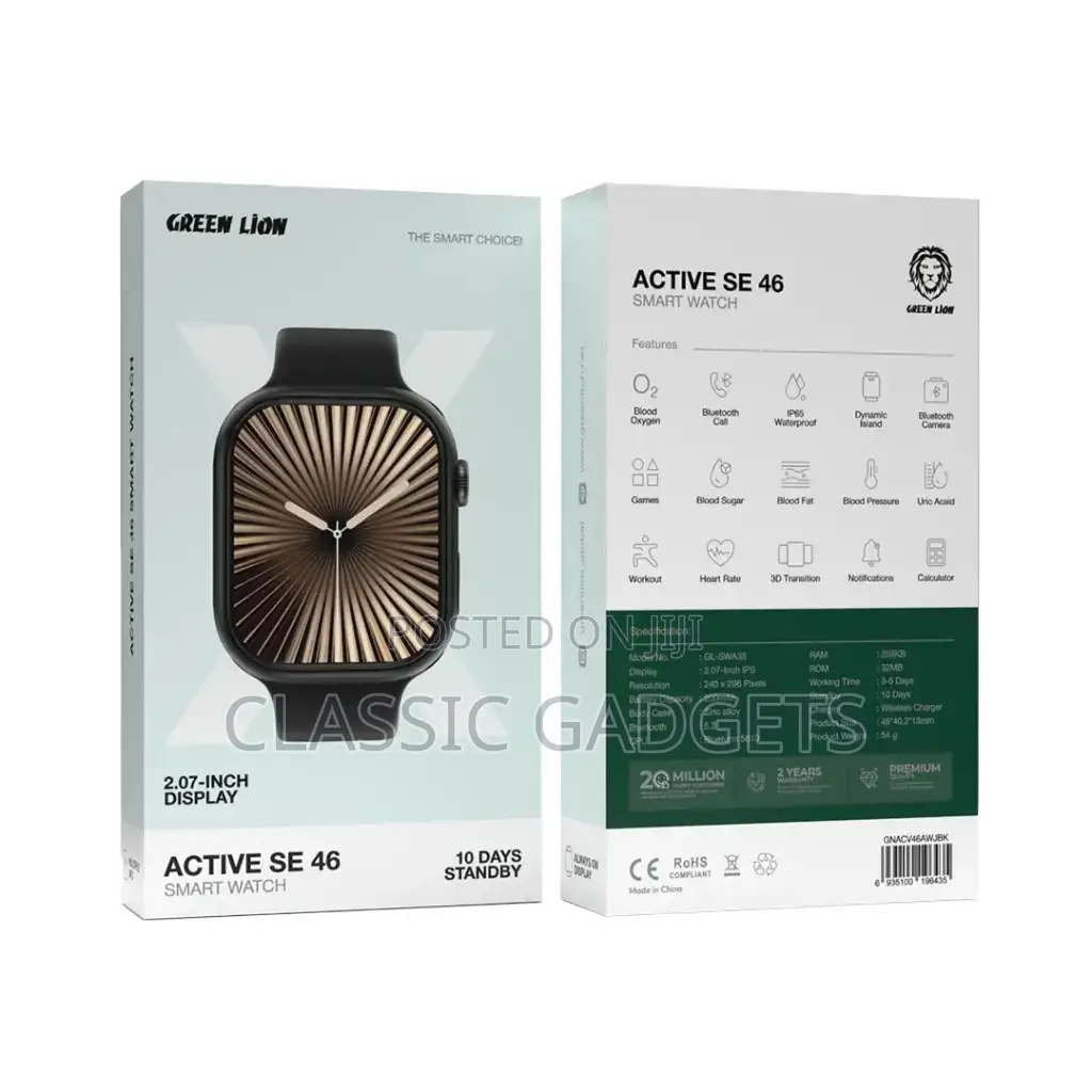 Green Lion Active Se 46 Smart Watch