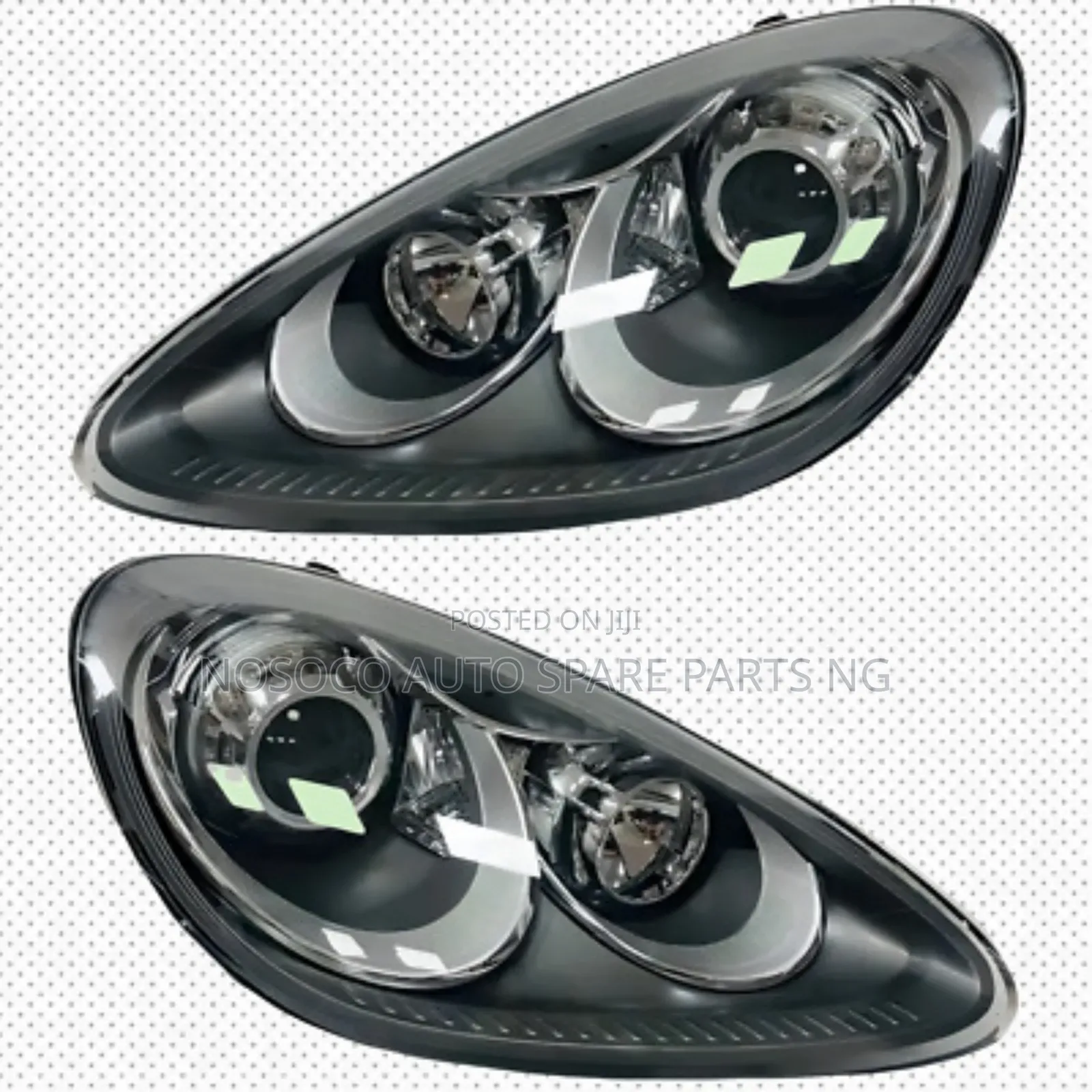 Set Of Head Light Porsche Cayenne 2013