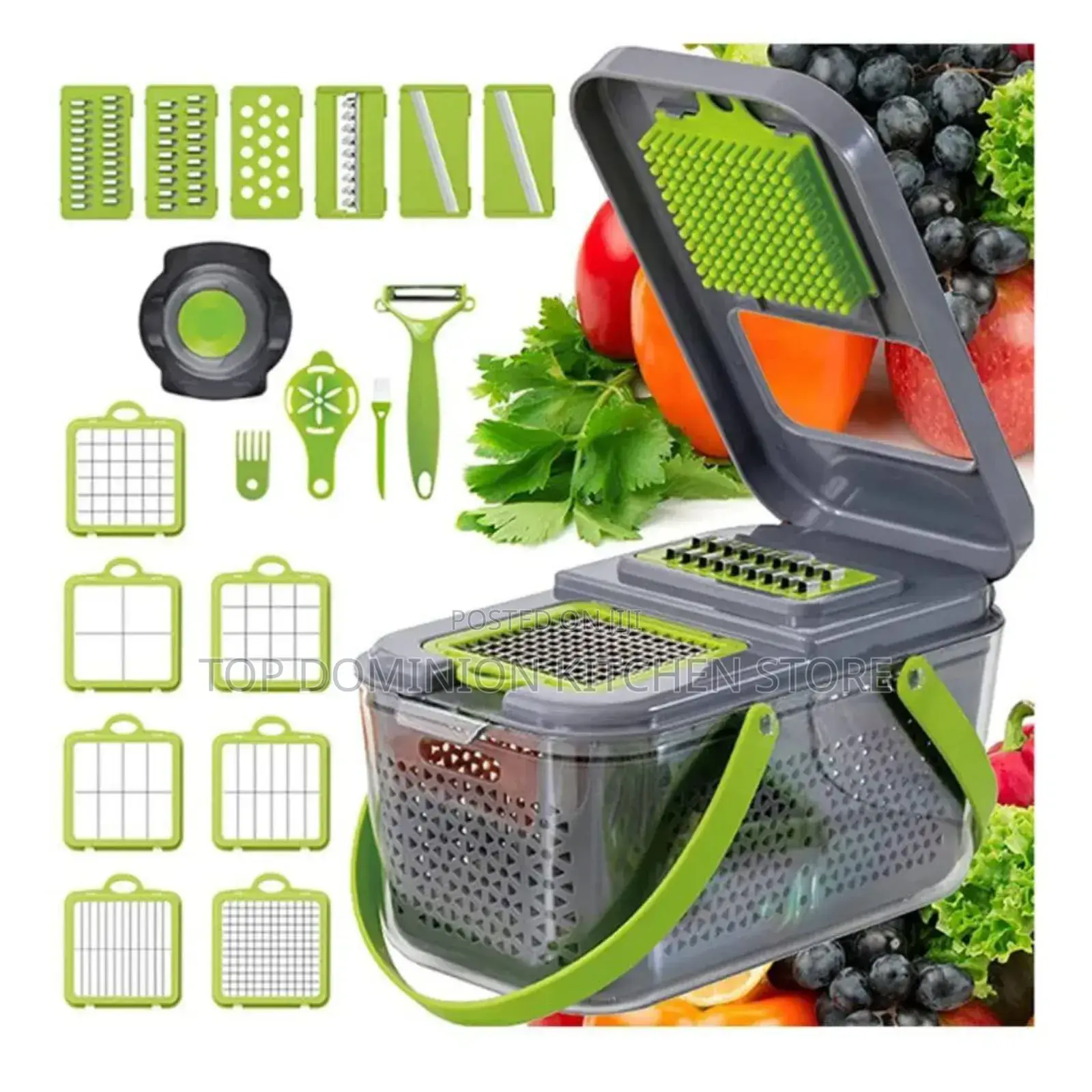 22 In1 Multifunctional Manual Vegetable Salad Cutter/Slicer