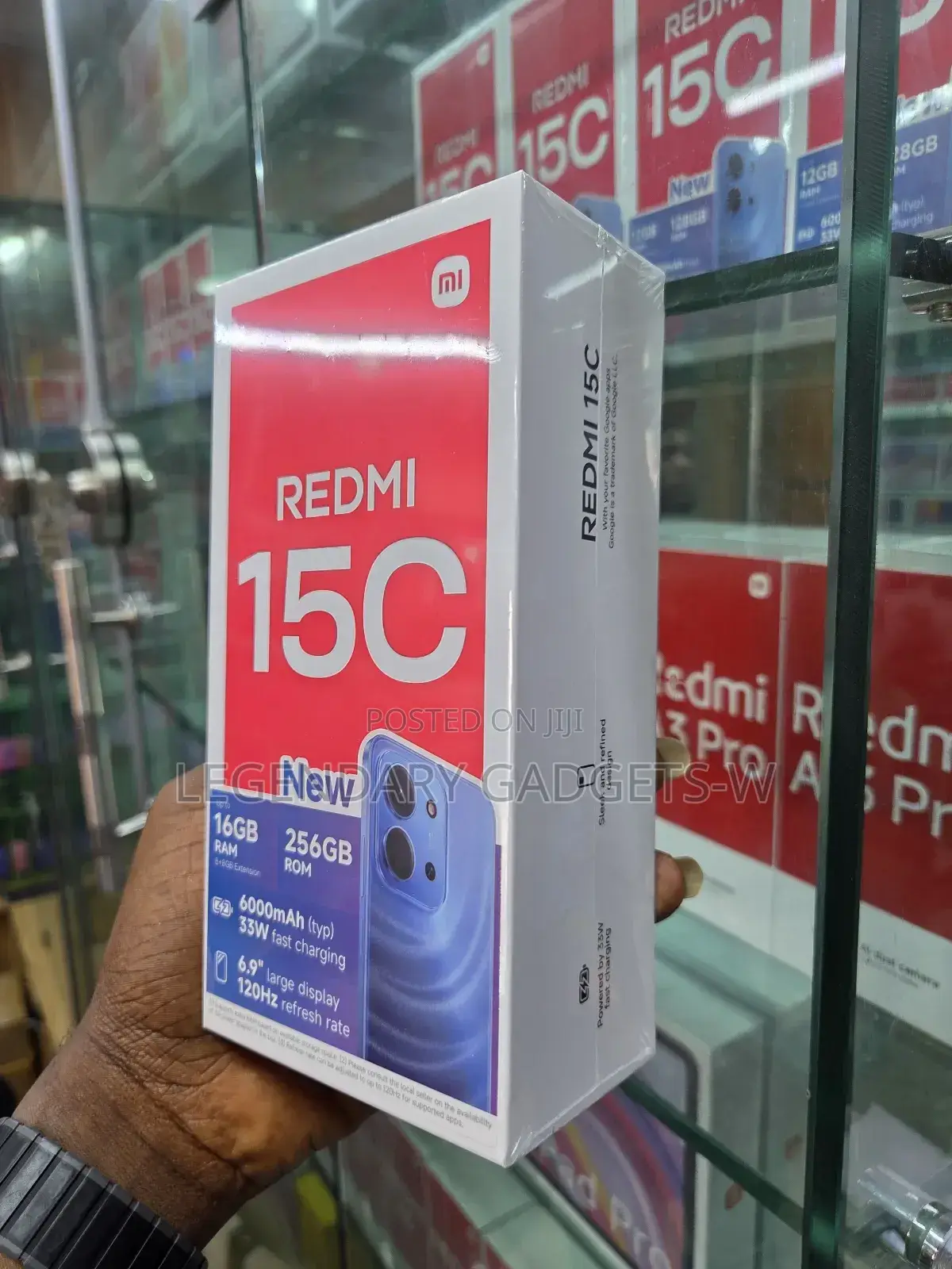 New Xiaomi Redmi 15C 4G 256 GB Blue