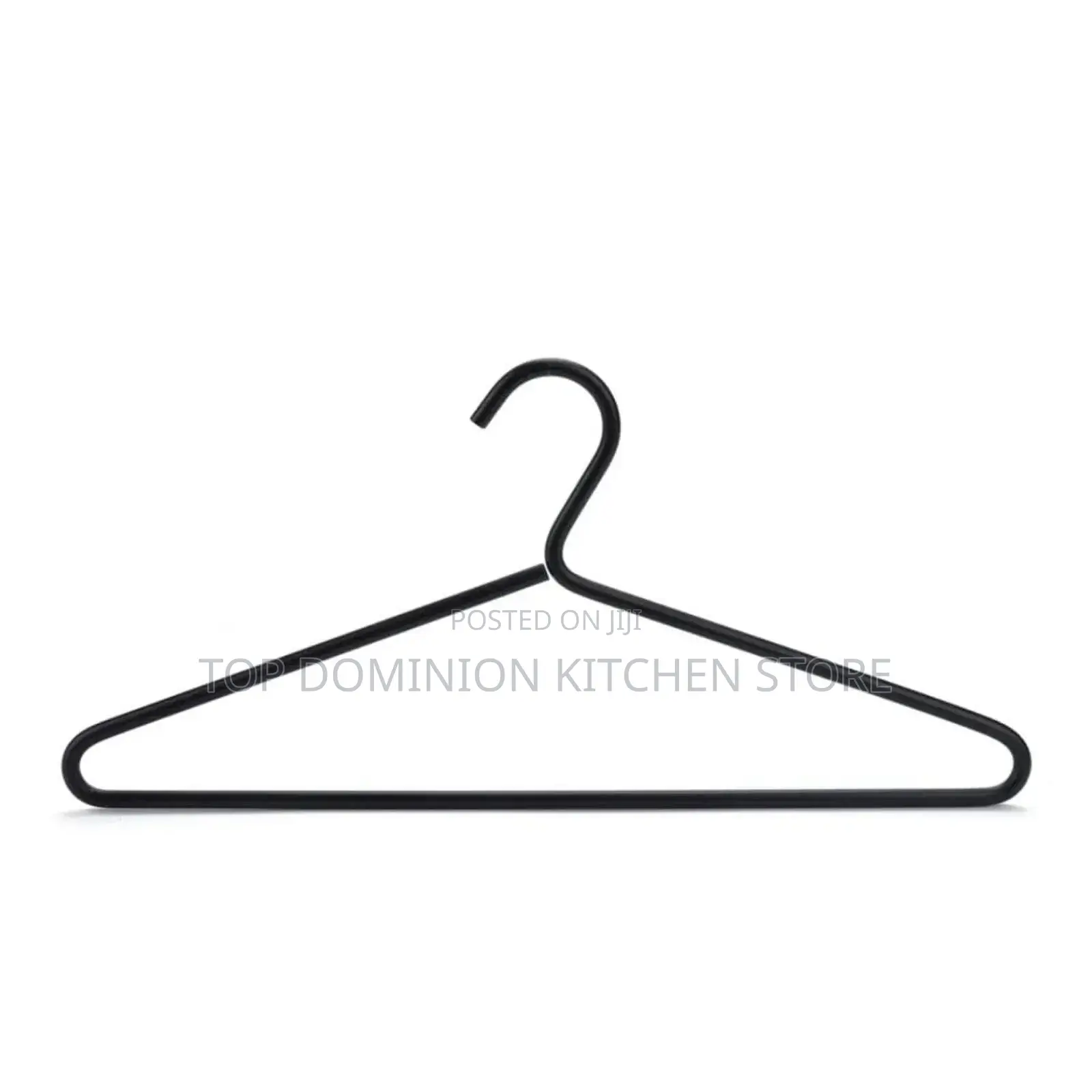 10pcs Aluminum Alloy Black Luxury Clothes Hanger