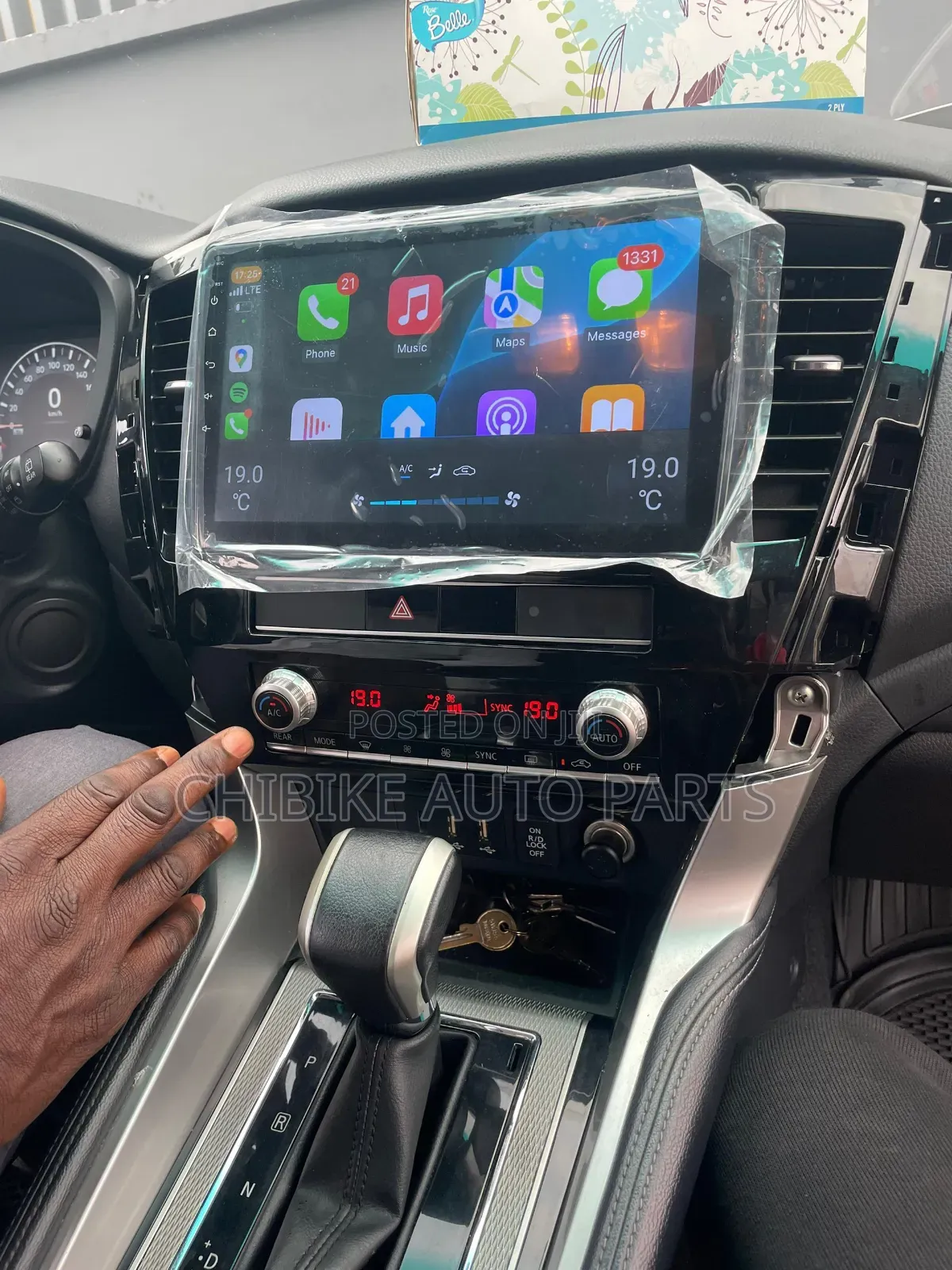 Mitsubishi Pajero 2017 to 2024 Navigation Wireless Apple Carplay