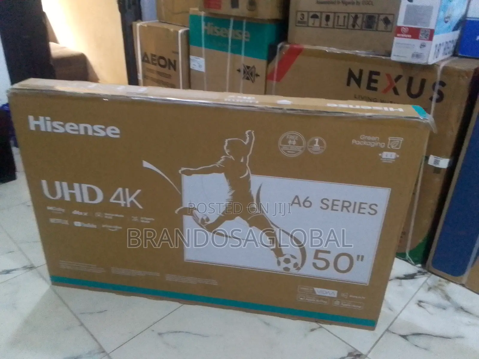 Hisense Tv Uhd 50 Inch A6n Smart