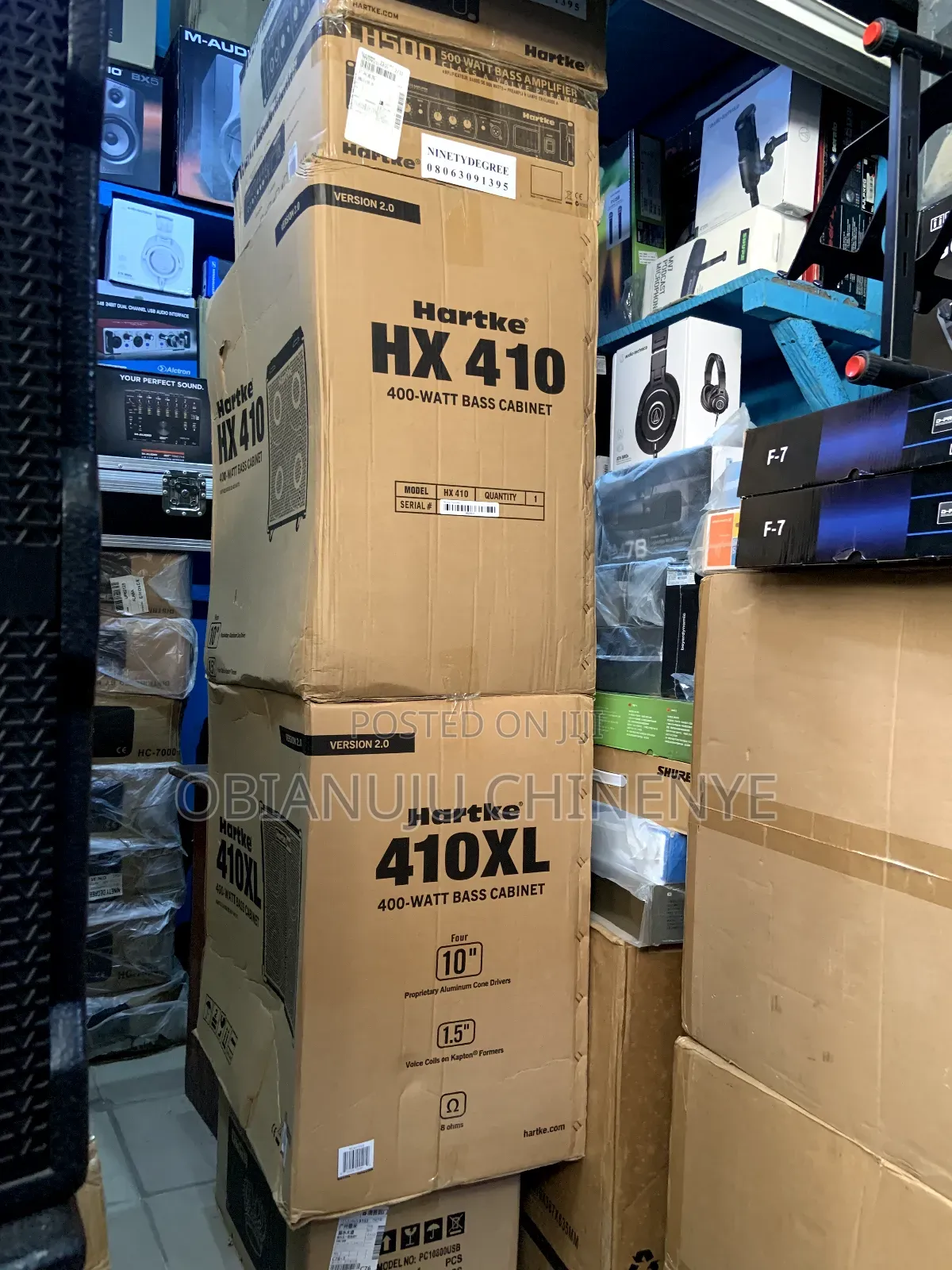 Hartke Lh500amp and Hx410