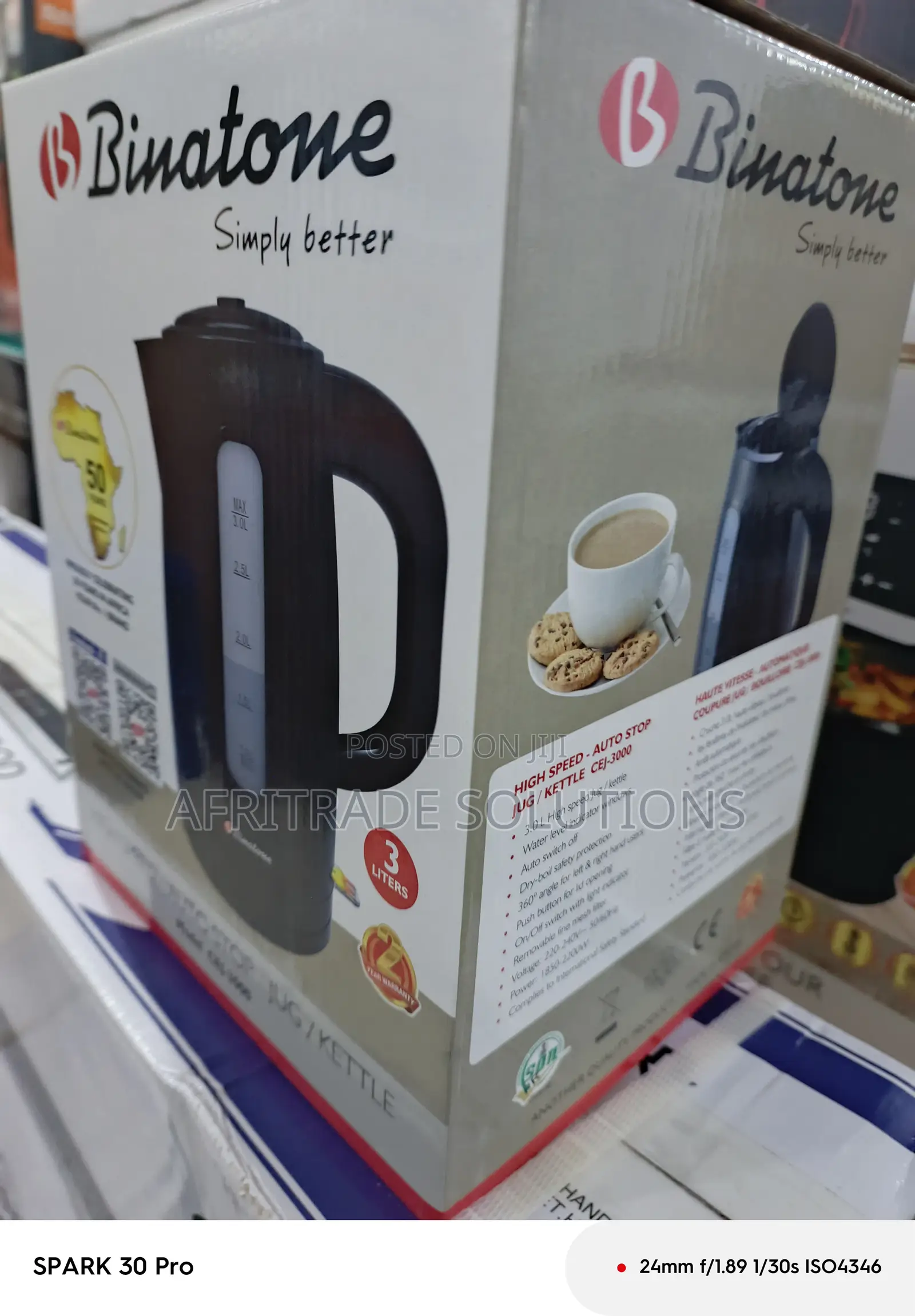 Perfect for Home Use – Binatone Cej-3000 Kettle