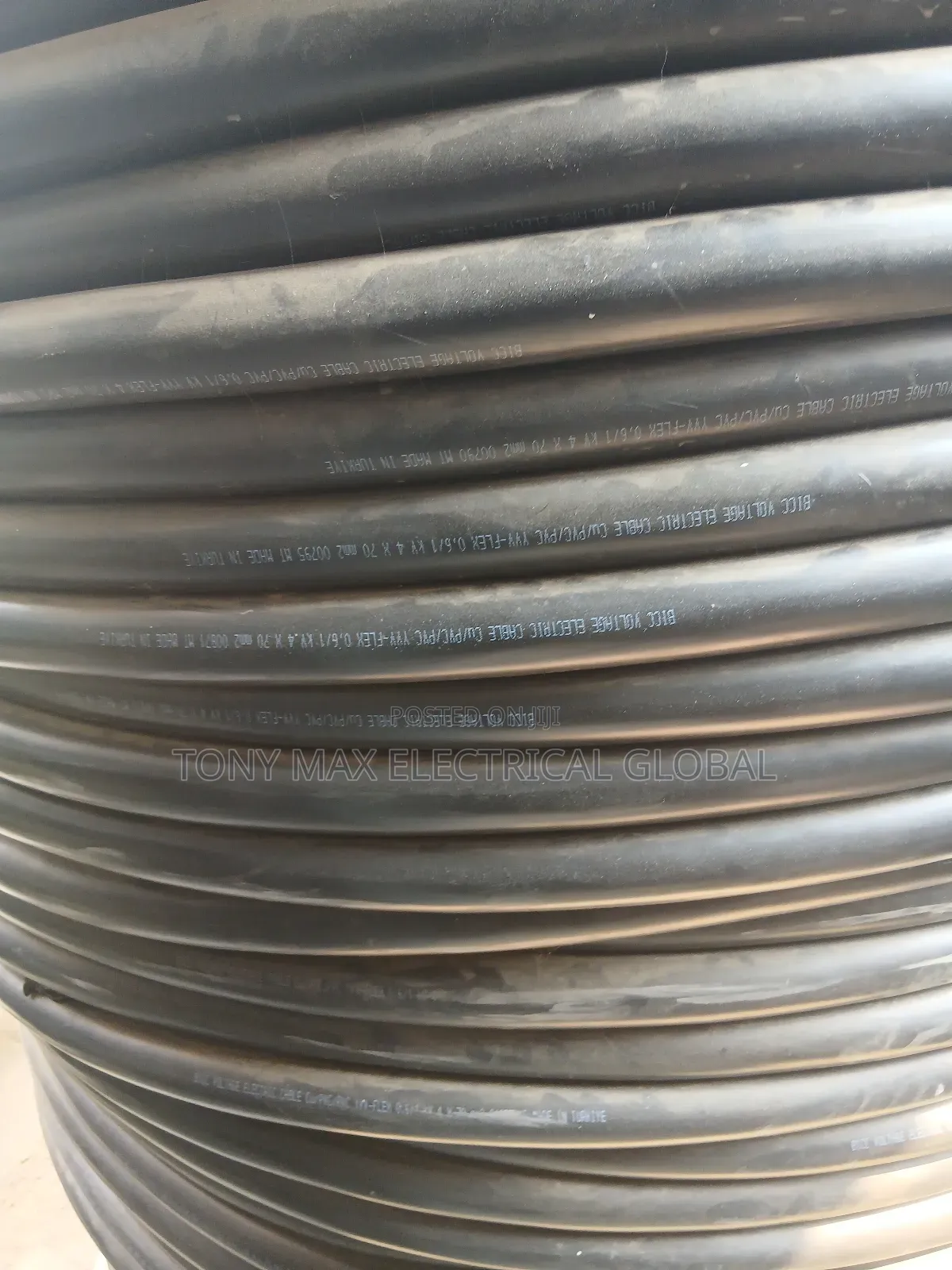 70mm 4core Armoured Cable Full Gauge Bicc