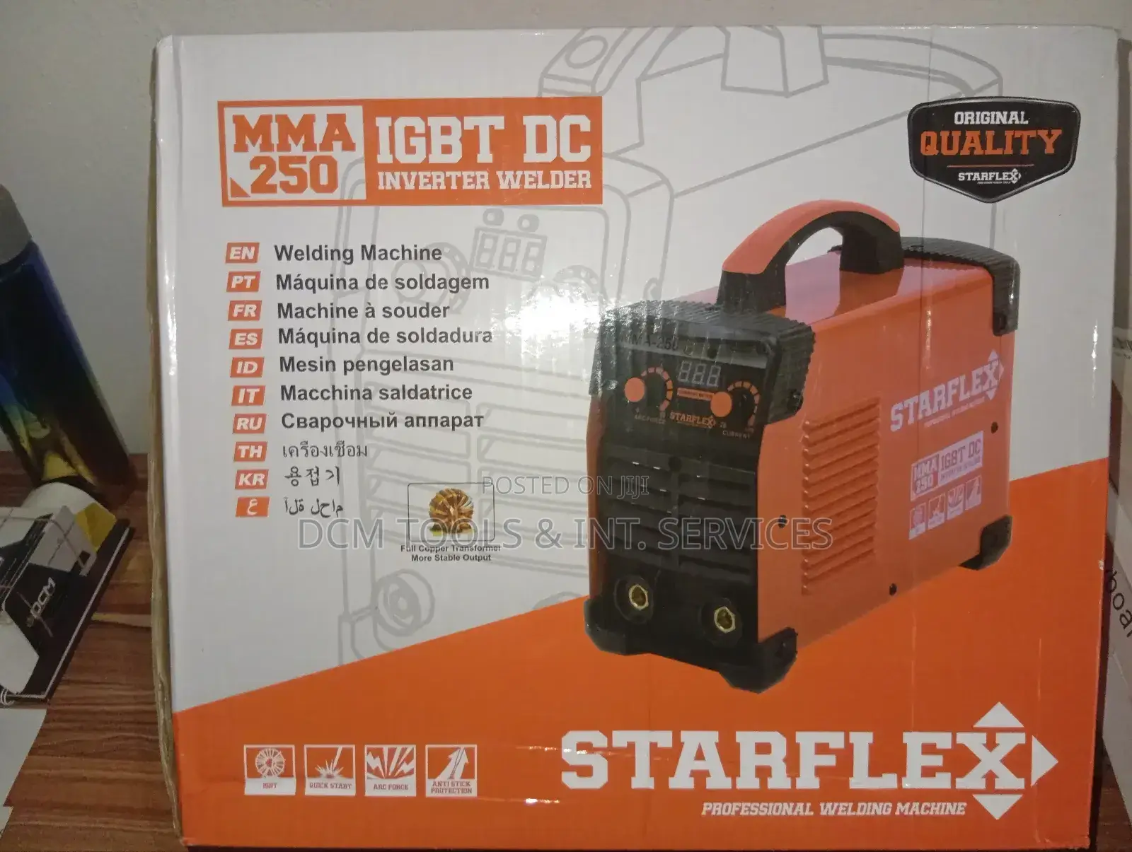 250amps Star-Flex Welding/ Inverter Machine