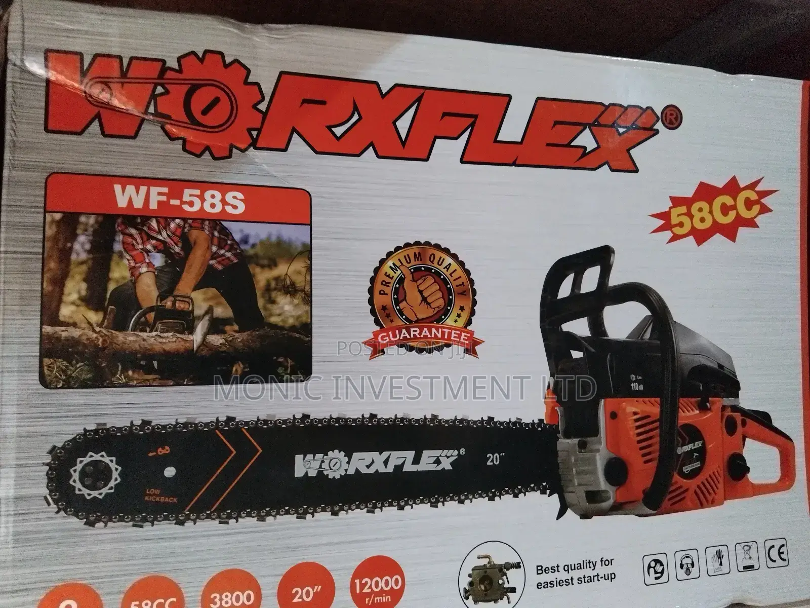 20"Inches Worxflex Chainsaw