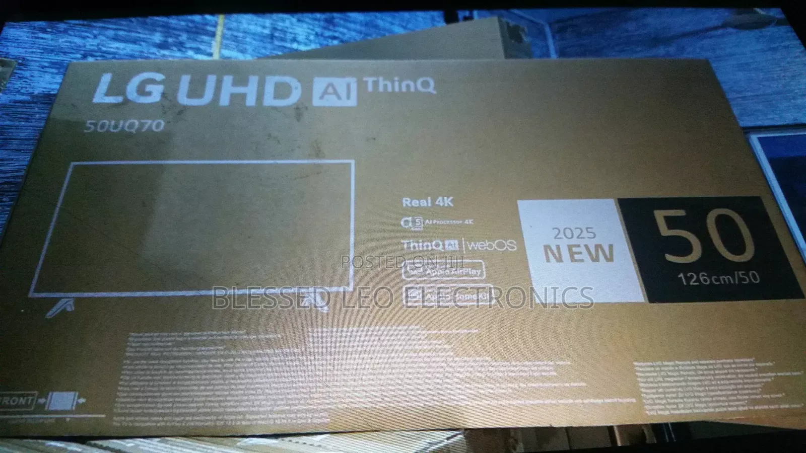 Lg 50inches New Smart Tv With Excellent Application