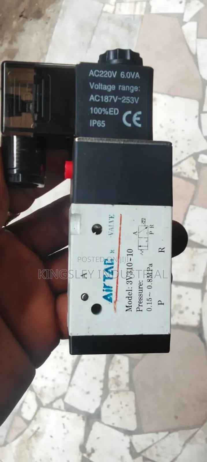 Air Valve Airtac 3v310-10 0.15-08mpa 220v