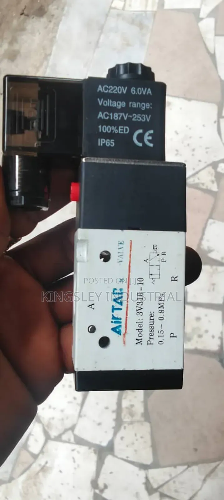 Air Valve Airtac 3v310-10 0.15-08mpa 220v
