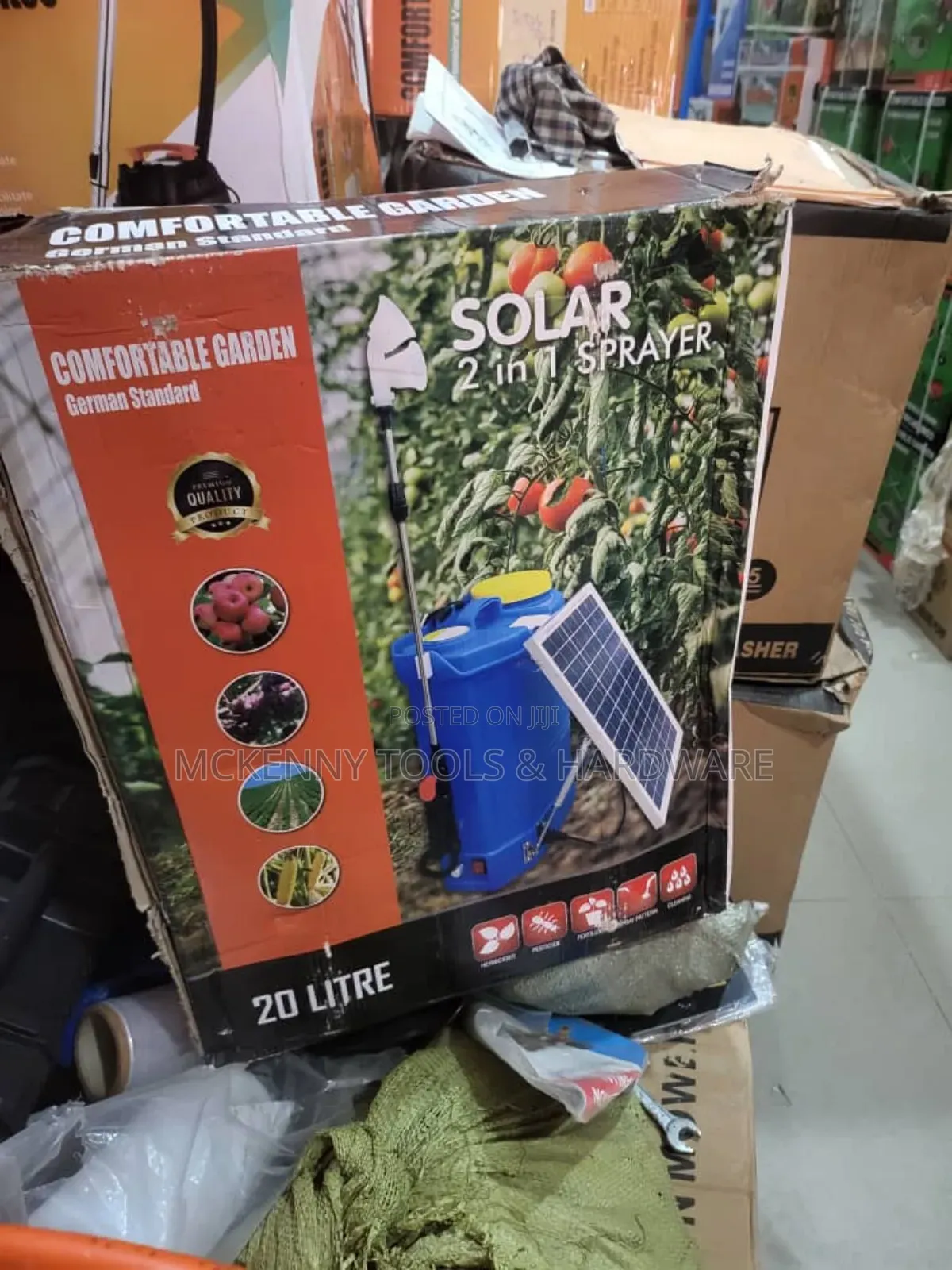 Comfortable Garden German Standard Solar Panel Knapsack Sp