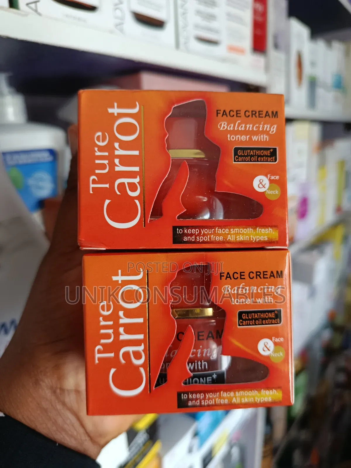 Pure Carrot Age-defying Flawless Facial Brightening Face Cream