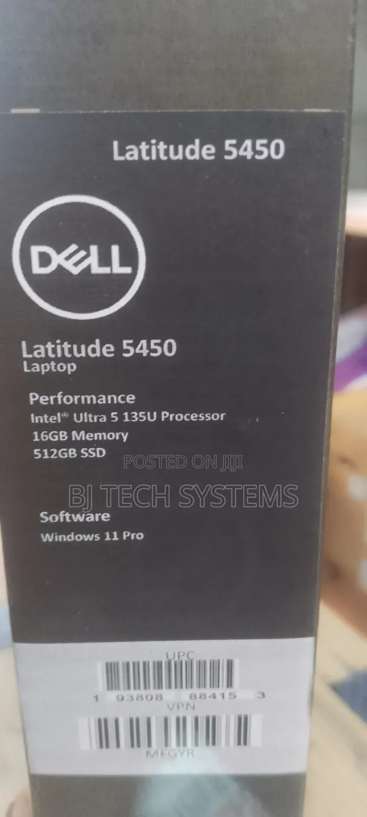 New Laptop Dell Latitude 5450 16GB Intel Core Ultra 5 SSD 512GB