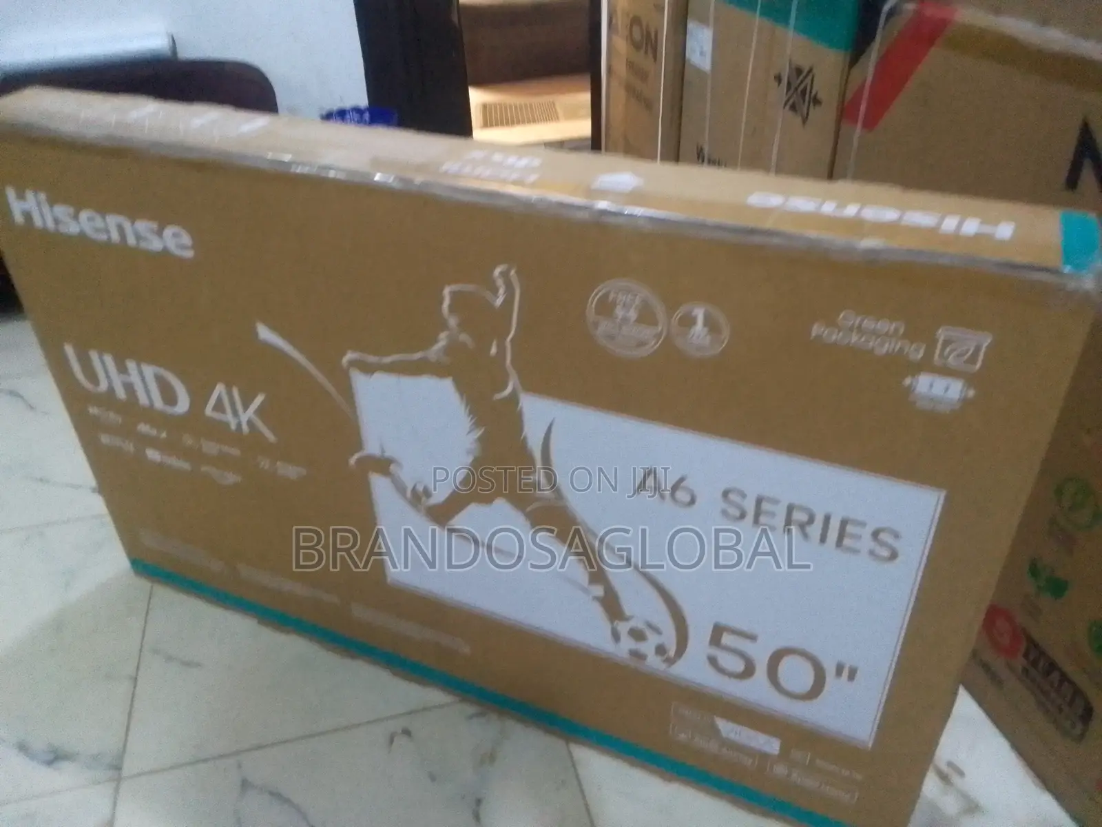 Hisense 50" Smart Tv With Ultra Hd Display