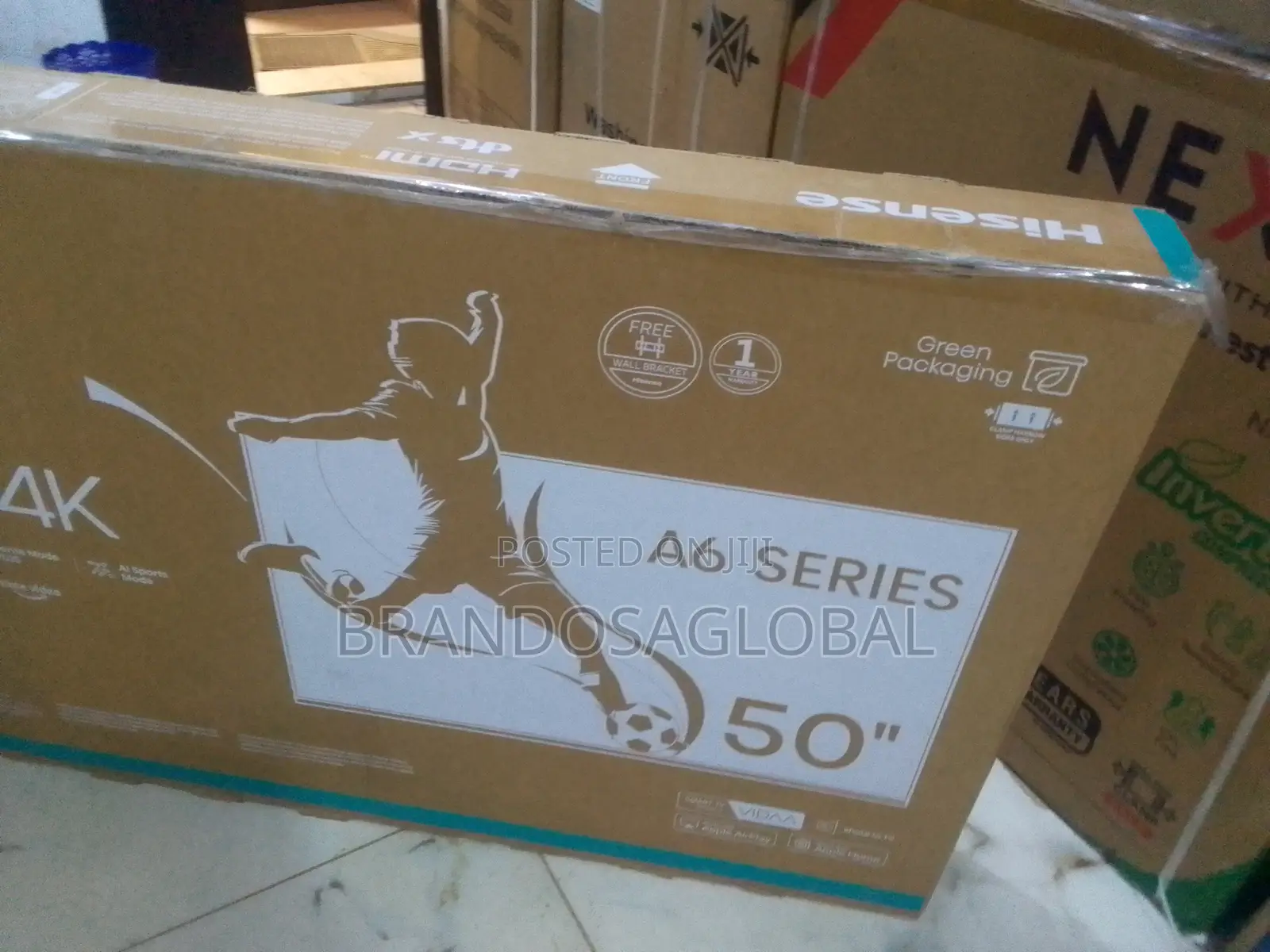 Hisense 50 Inch Smart Tv – Slim Bezel